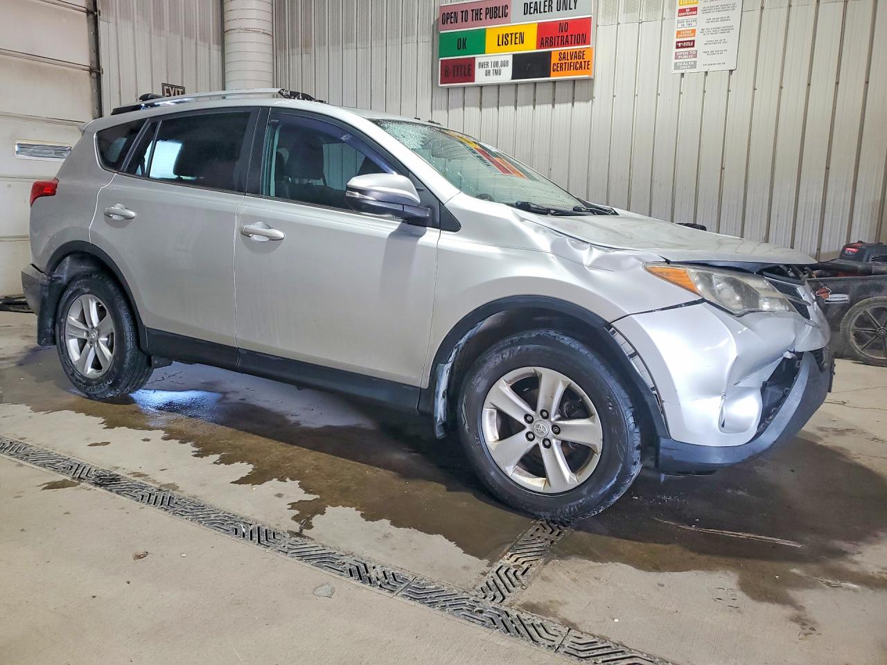 2013 Toyota Rav4 Xle White vin: 2T3RFREV0DW105735