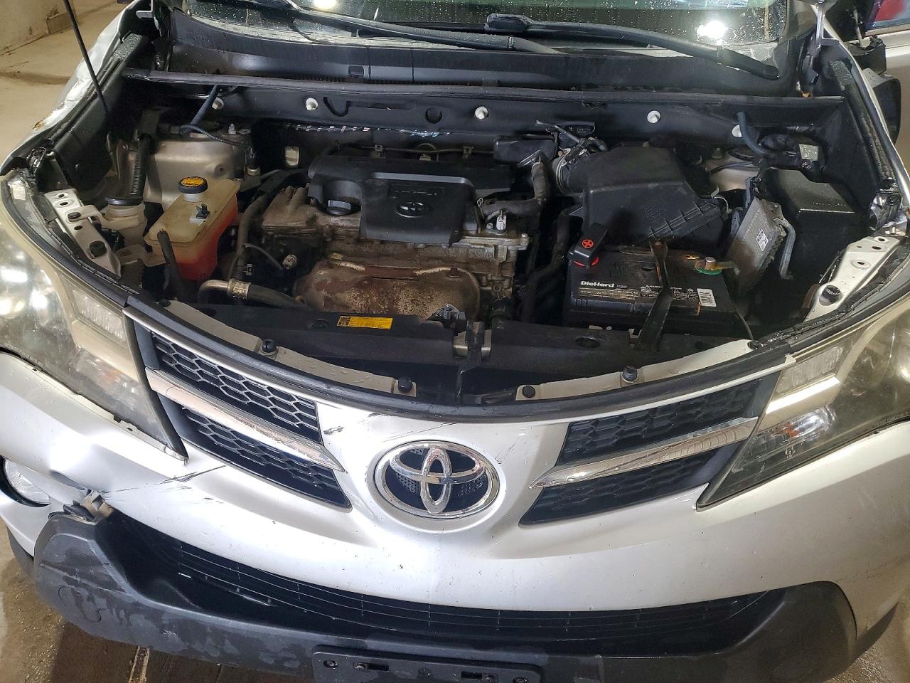2013 Toyota Rav4 Xle White vin: 2T3RFREV0DW105735