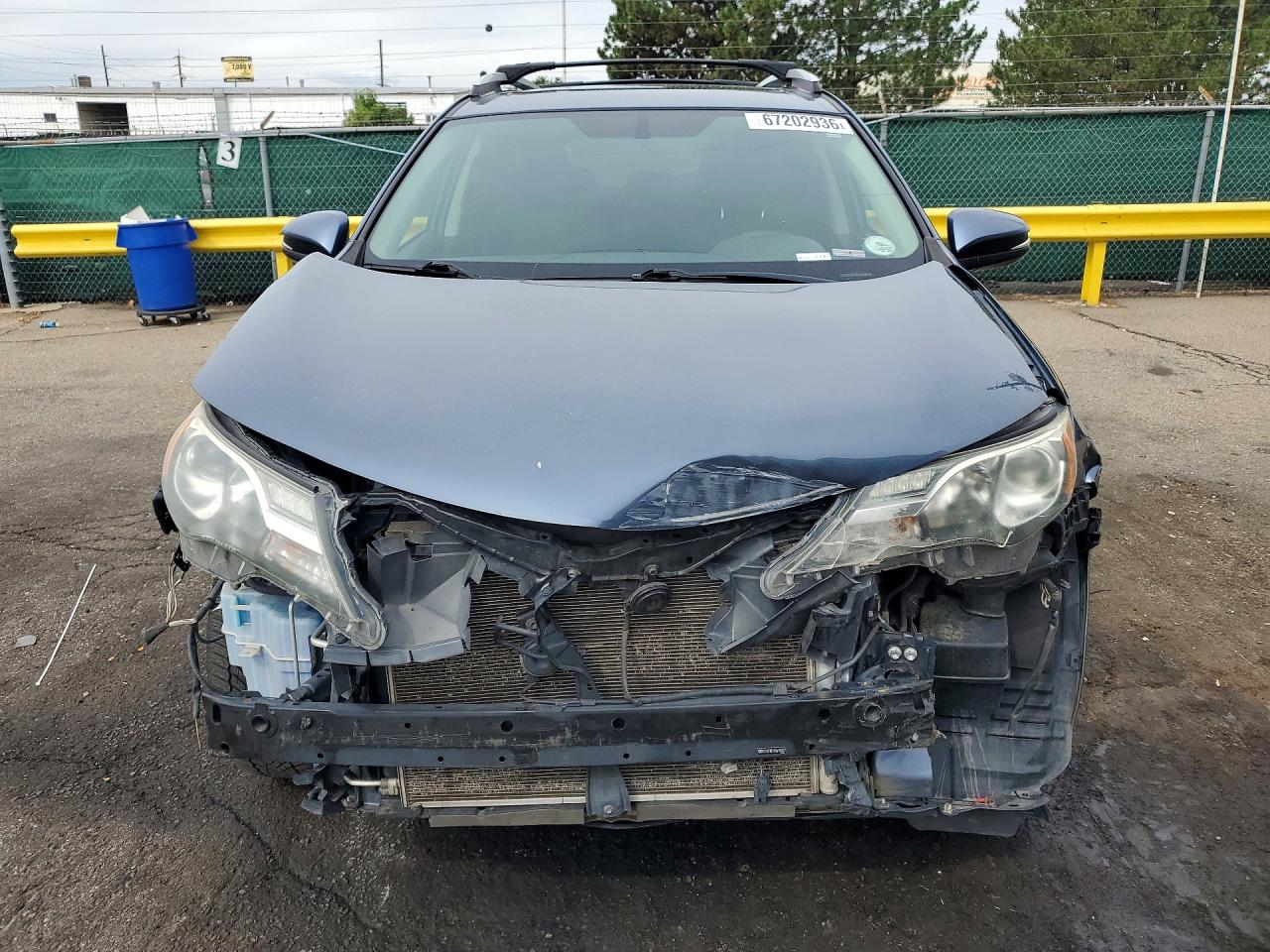2013 Toyota Rav4 Xle Blue vin: 2T3RFREV0DW109672