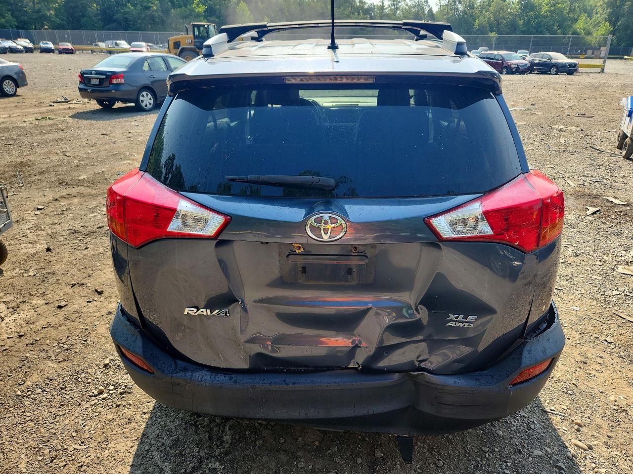 2013 Toyota Rav4 Xle Blue vin: 2T3RFREV0DW109686