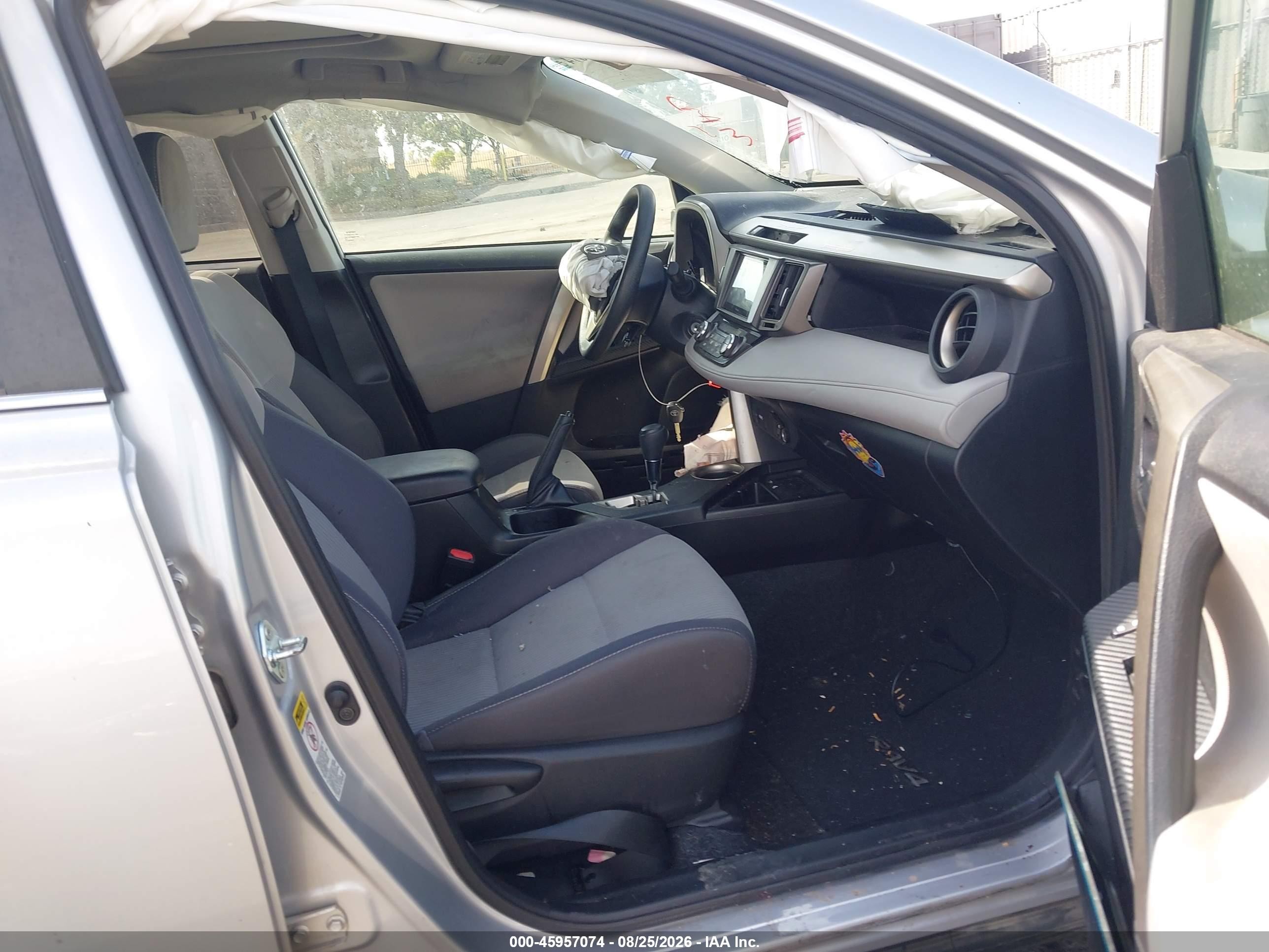 2014 Toyota Rav4 Xle Серый vin: 2T3RFREV0EW137179