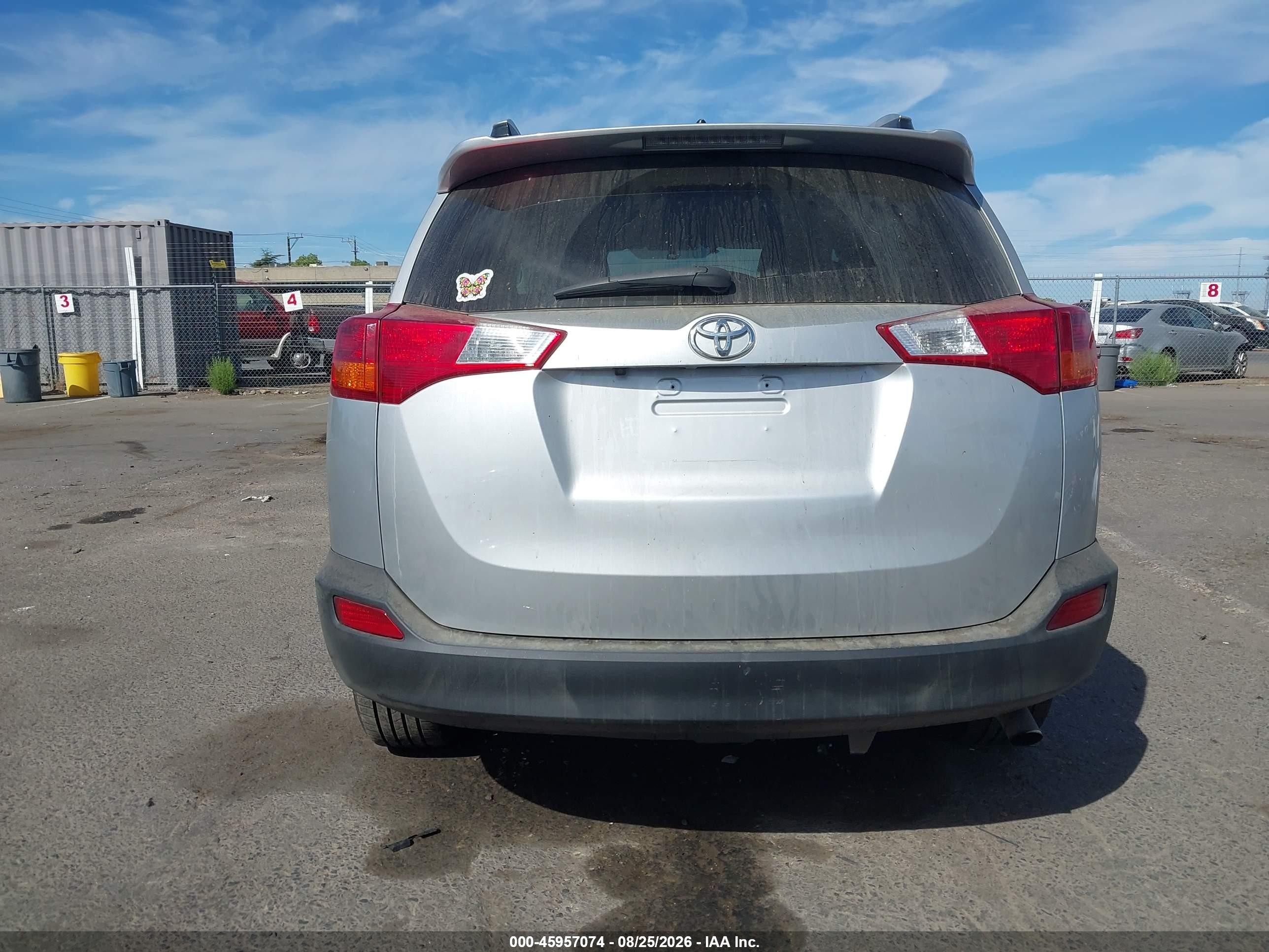 2014 Toyota Rav4 Xle Серый vin: 2T3RFREV0EW137179