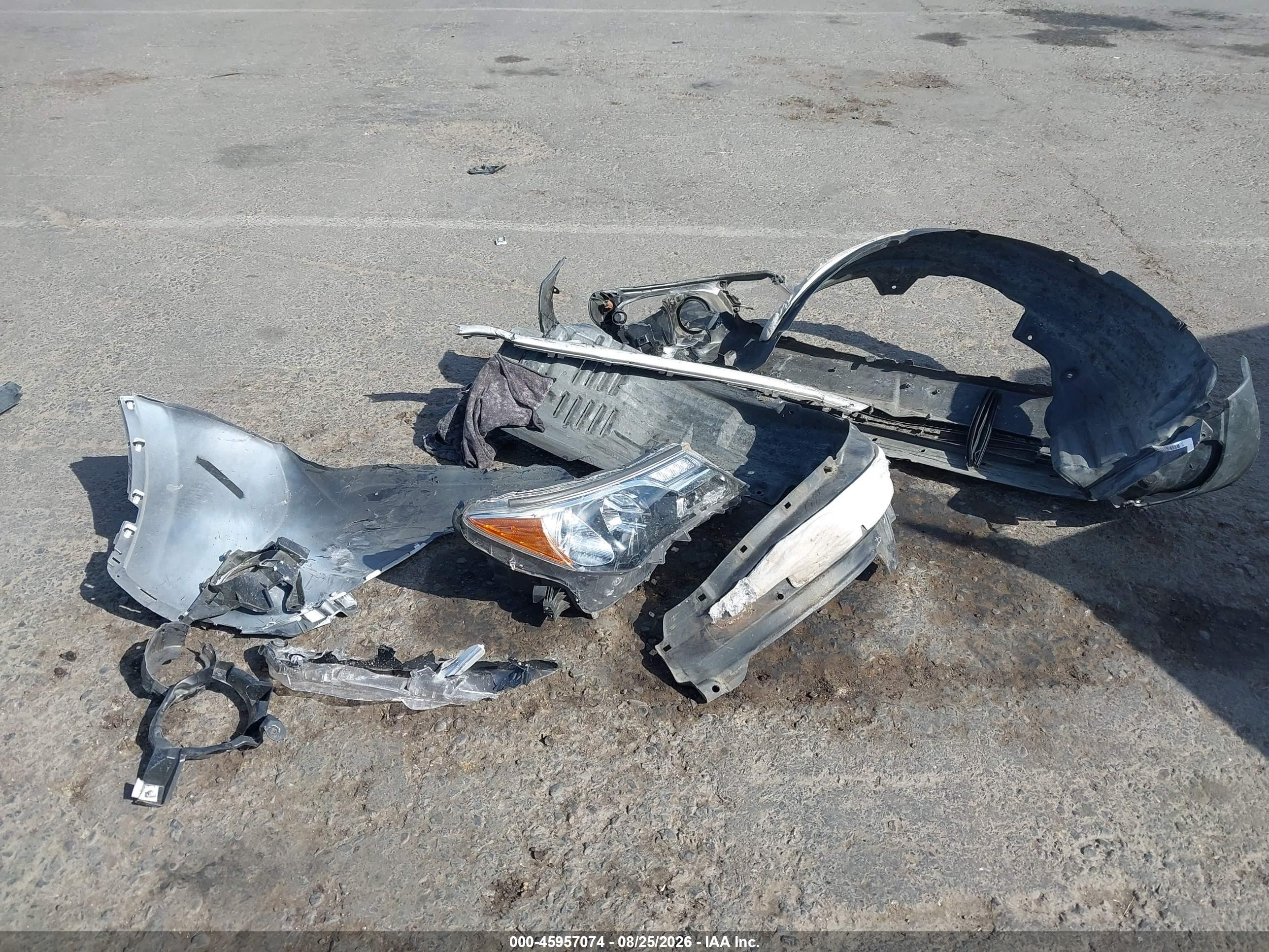 2014 Toyota Rav4 Xle Серый vin: 2T3RFREV0EW137179