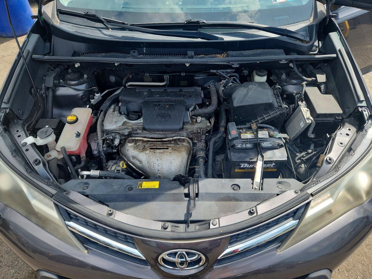 2014 Toyota Rav4 Xle Gray vin: 2T3RFREV0EW150014