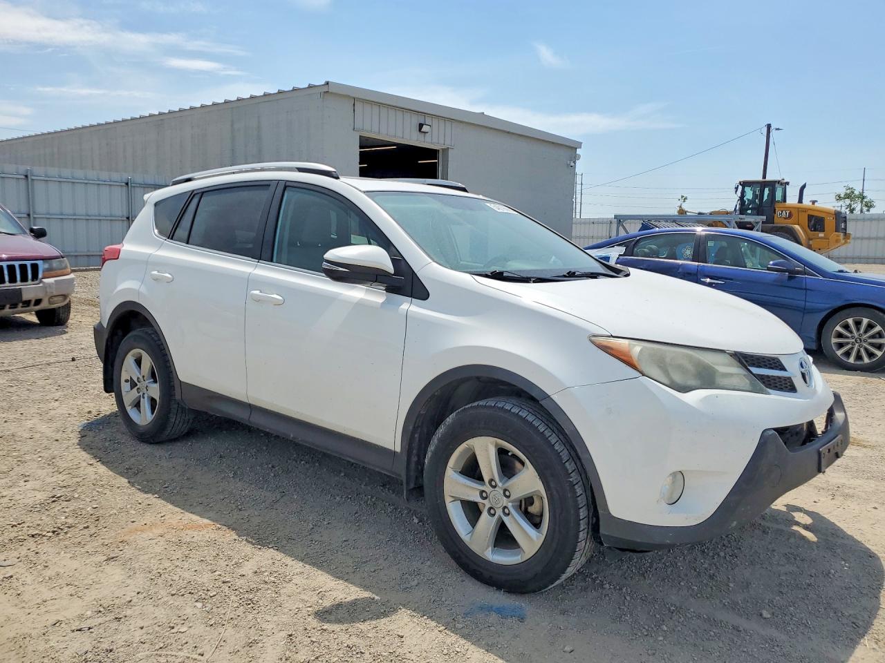 2014 Toyota Rav4 Xle White vin: 2T3RFREV0EW154368