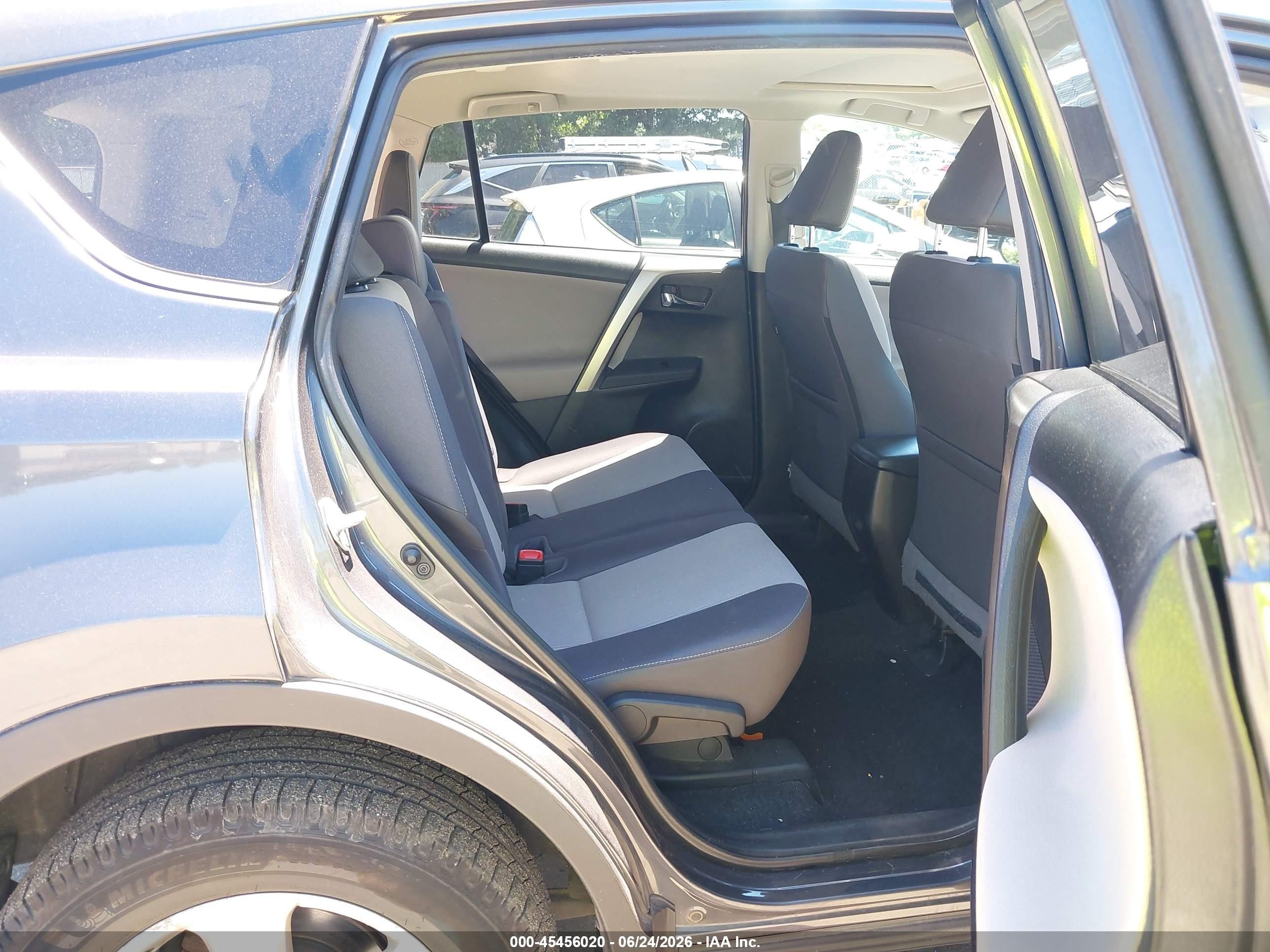 2014 Toyota Rav4 Xle Gray vin: 2T3RFREV0EW173146