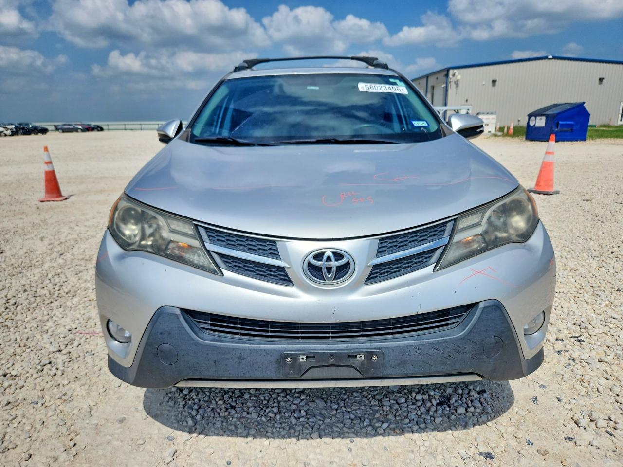 2014 Toyota Rav4 Xle Серебряный vin: 2T3RFREV0EW196975