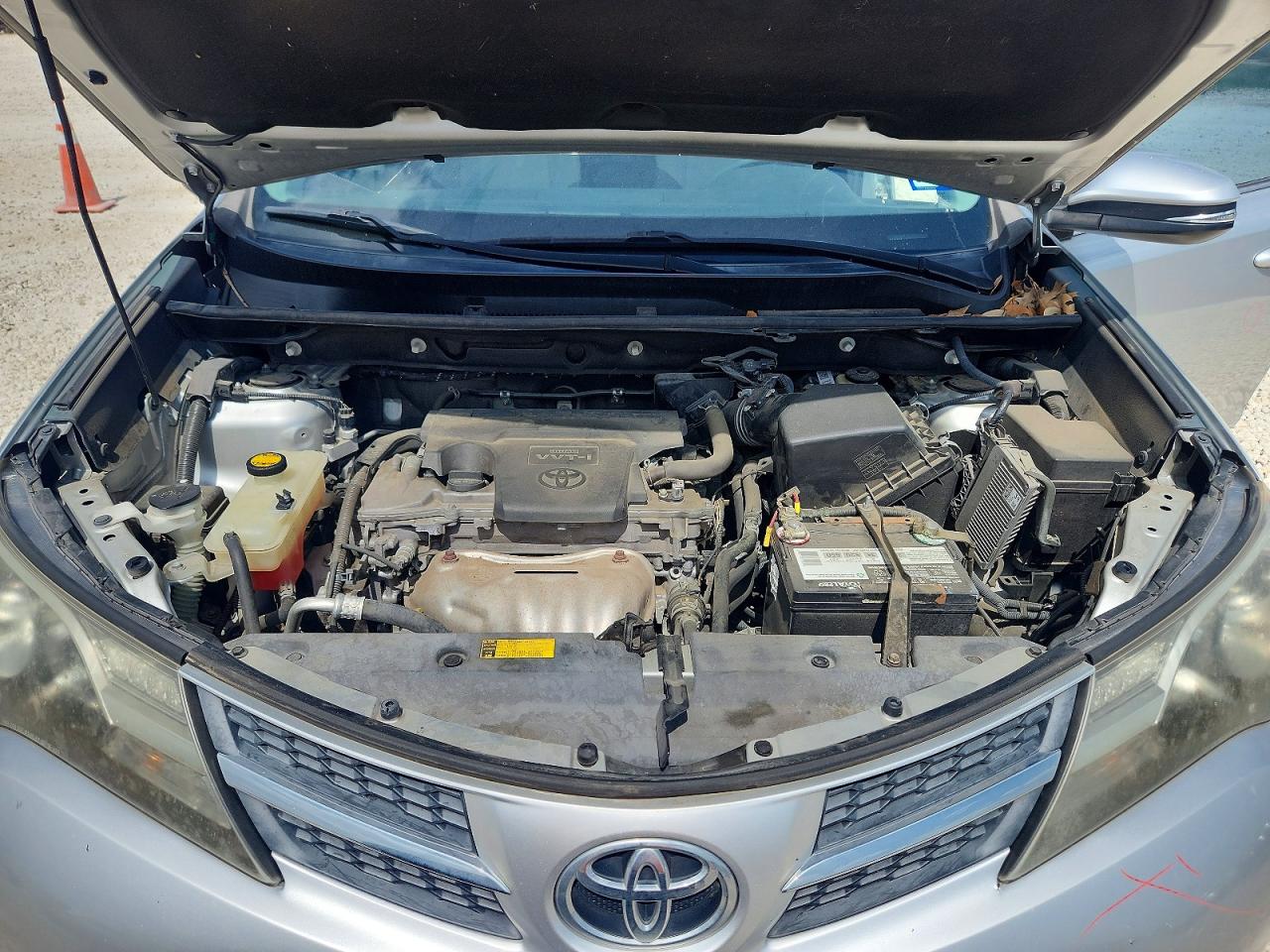 2014 Toyota Rav4 Xle Серебряный vin: 2T3RFREV0EW196975