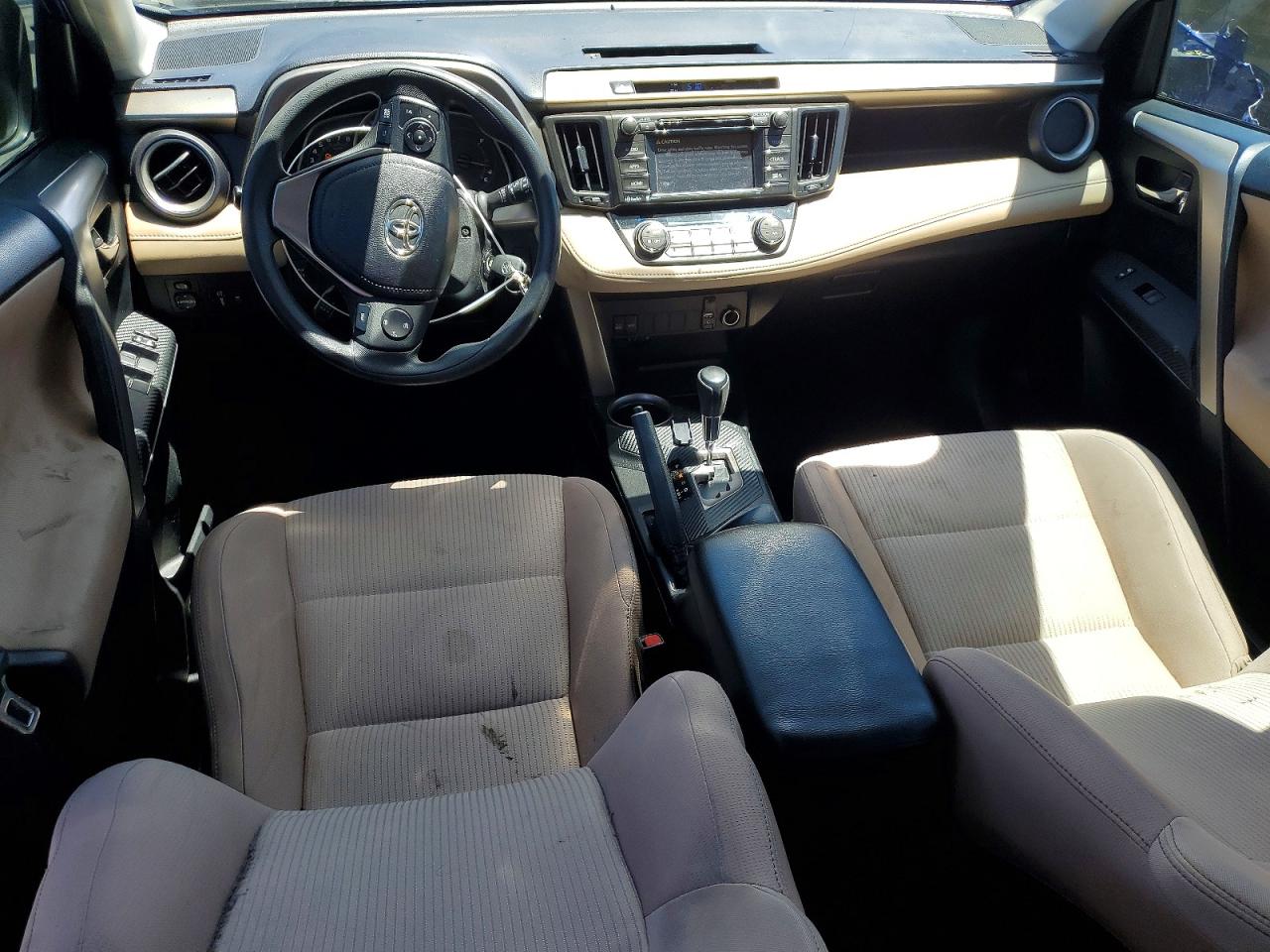 2014 Toyota Rav4 Xle Blue vin: 2T3RFREV0EW201074
