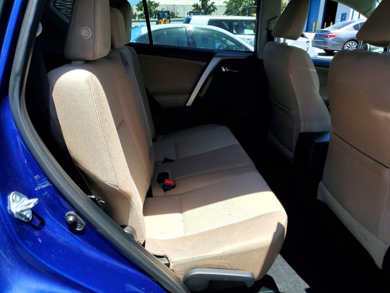 2014 Toyota Rav4 Xle Blue vin: 2T3RFREV0EW201074