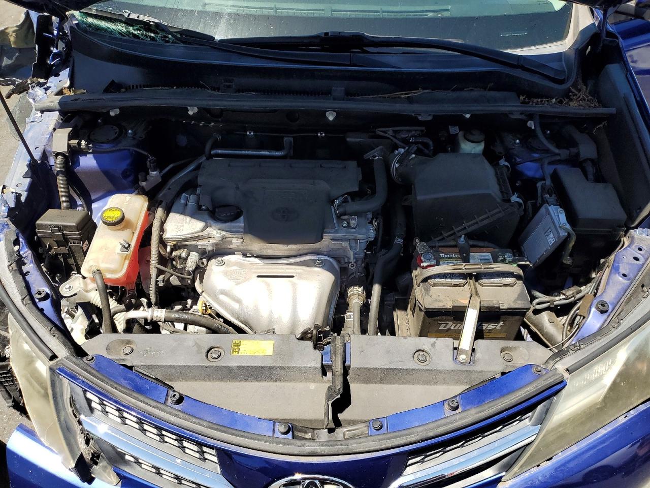 2014 Toyota Rav4 Xle Blue vin: 2T3RFREV0EW201074