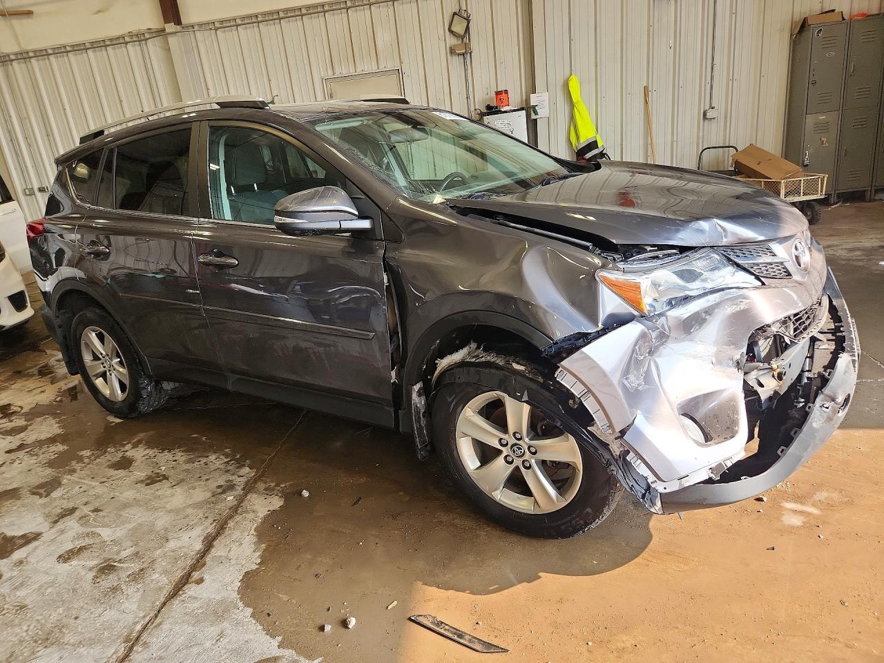 2015 Toyota Rav4 Xle Gray vin: 2T3RFREV0FW236246
