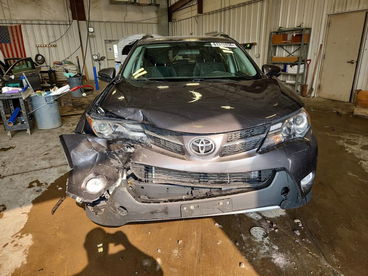 2015 Toyota Rav4 Xle Gray vin: 2T3RFREV0FW236246