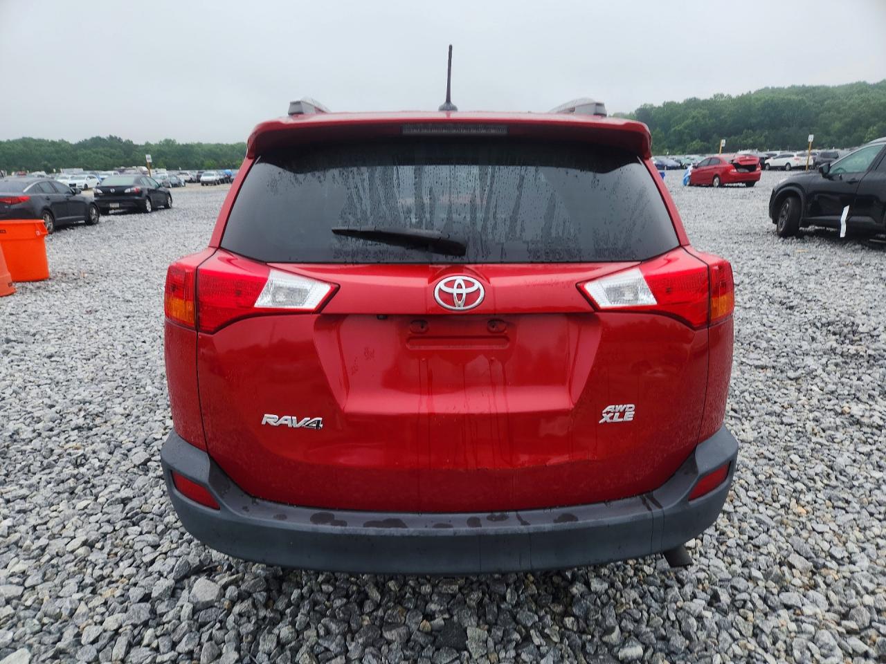 2015 Toyota Rav4 Xle Red vin: 2T3RFREV0FW279498