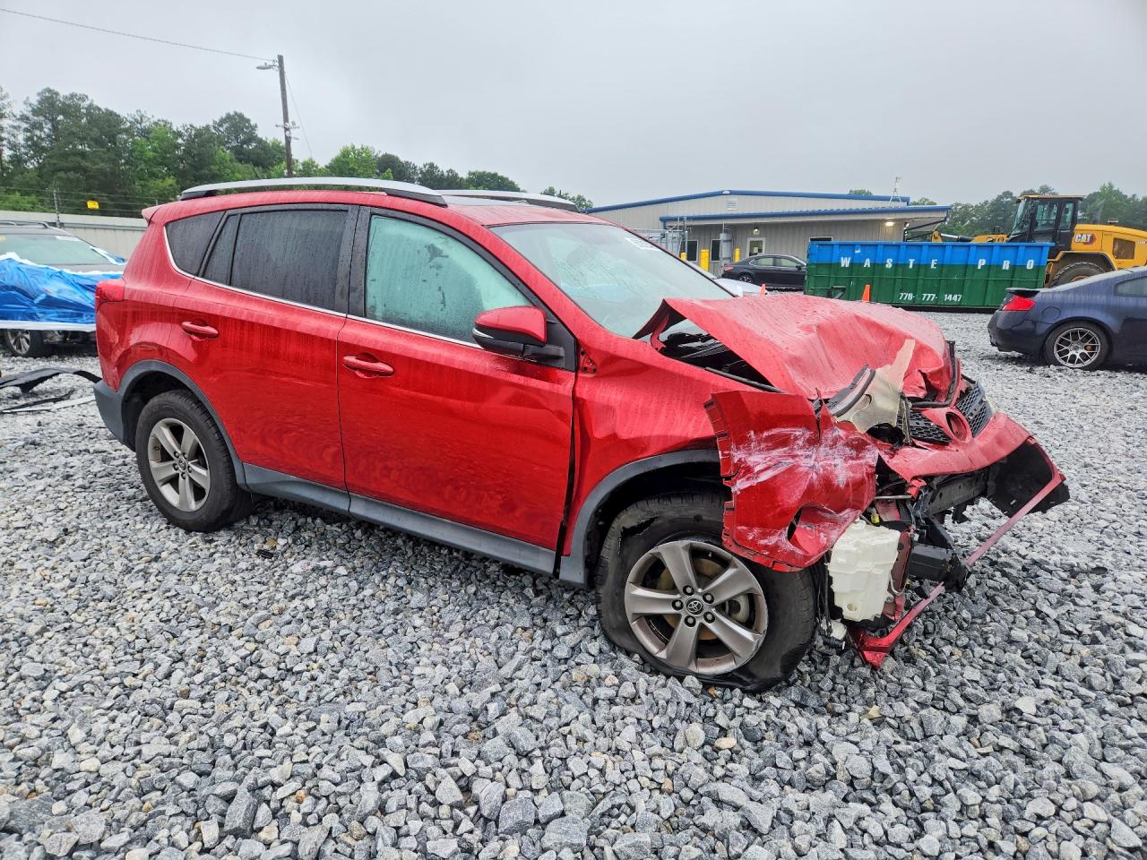 2015 Toyota Rav4 Xle Red vin: 2T3RFREV0FW279498