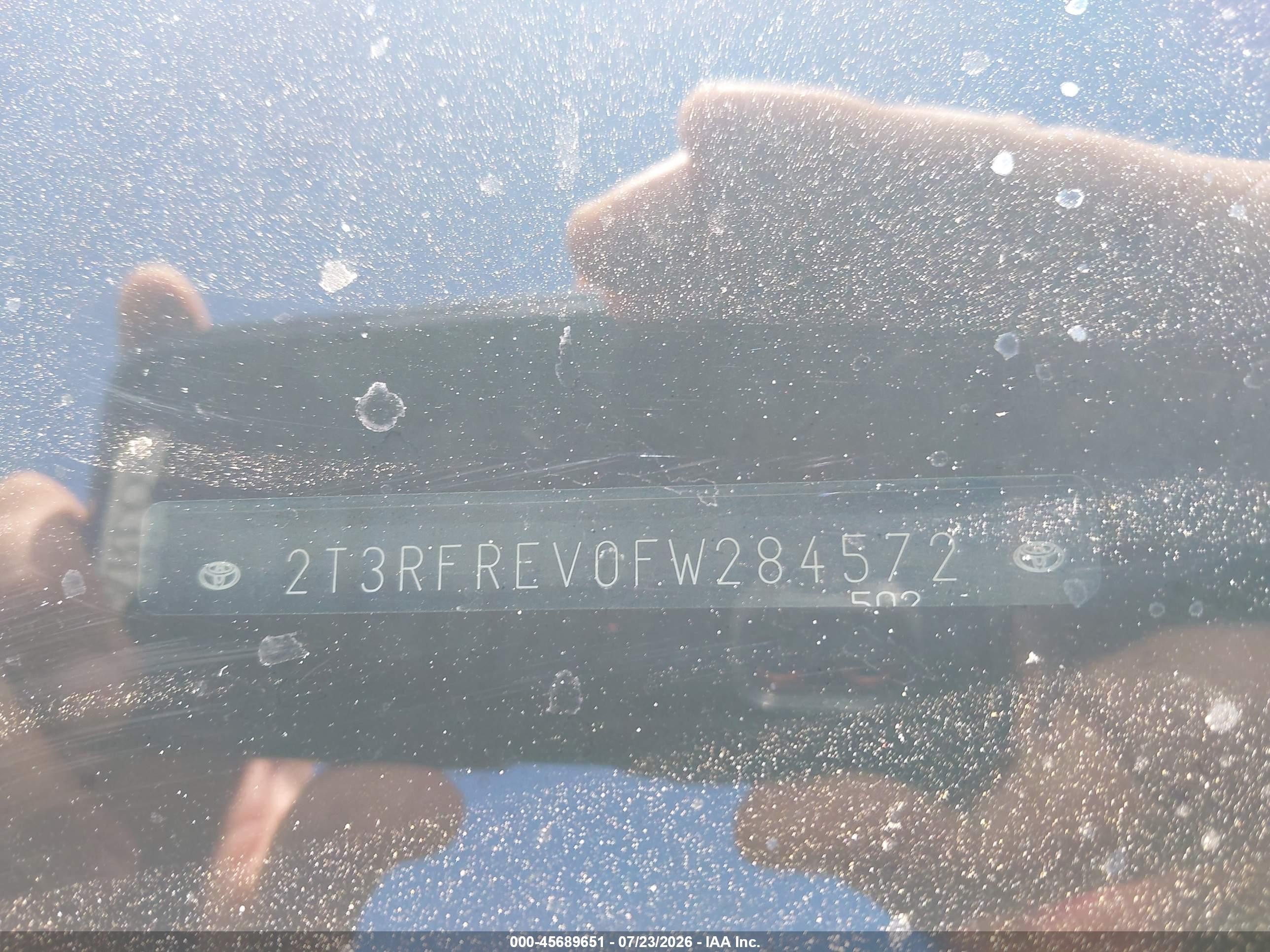 2015 Toyota Rav4 Xle Серебряный vin: 2T3RFREV0FW284572