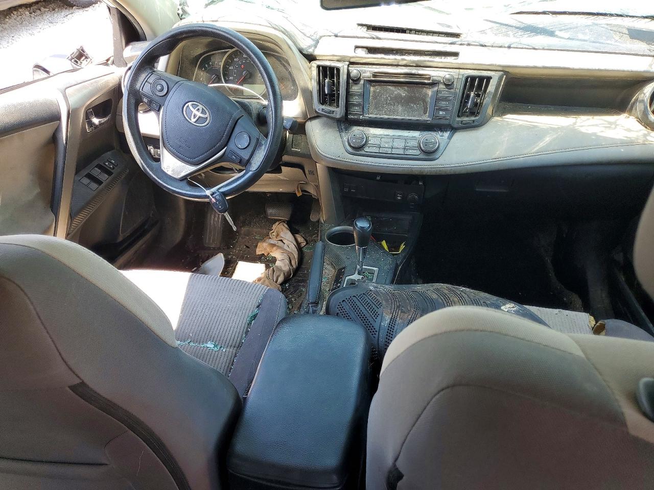 2015 Toyota Rav4 Xle White vin: 2T3RFREV0FW293188