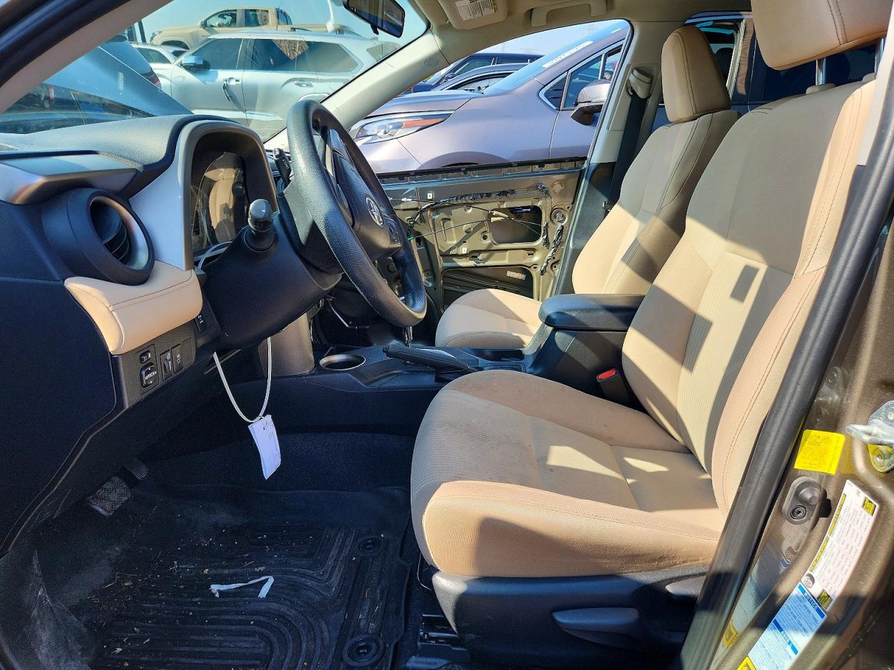 2015 Toyota Rav4 Xle Brown vin: 2T3RFREV0FW300236