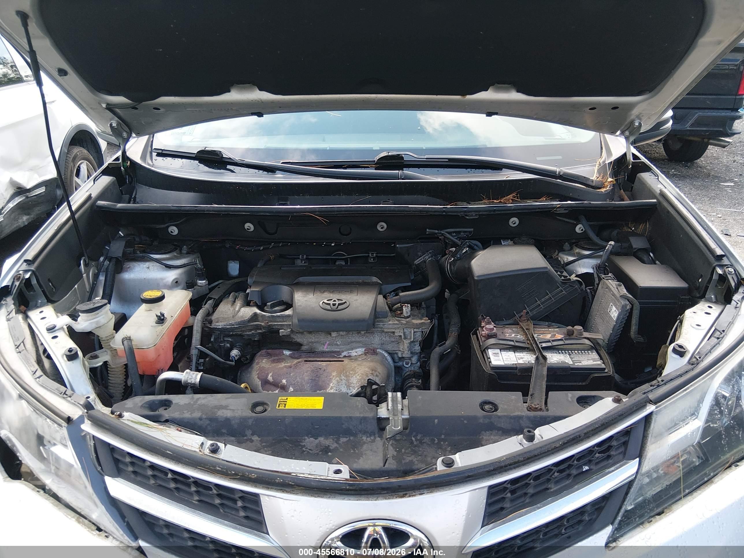 2015 Toyota Rav4 Xle Silver vin: 2T3RFREV0FW306943