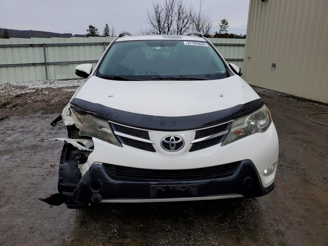2015 Toyota Rav4 Xle White vin: 2T3RFREV0FW336671