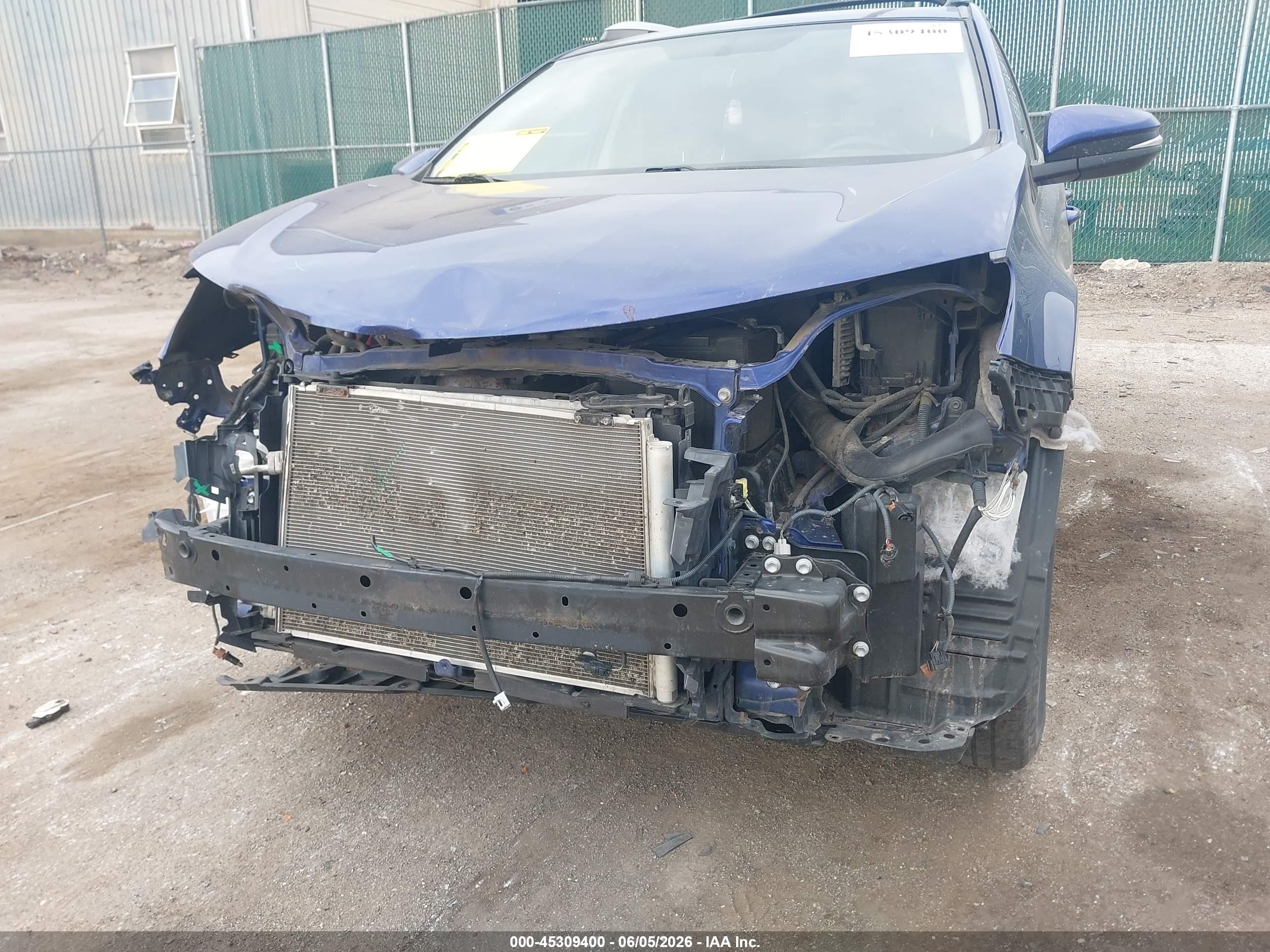 2015 Toyota Rav4 Xle Blue vin: 2T3RFREV0FW339523