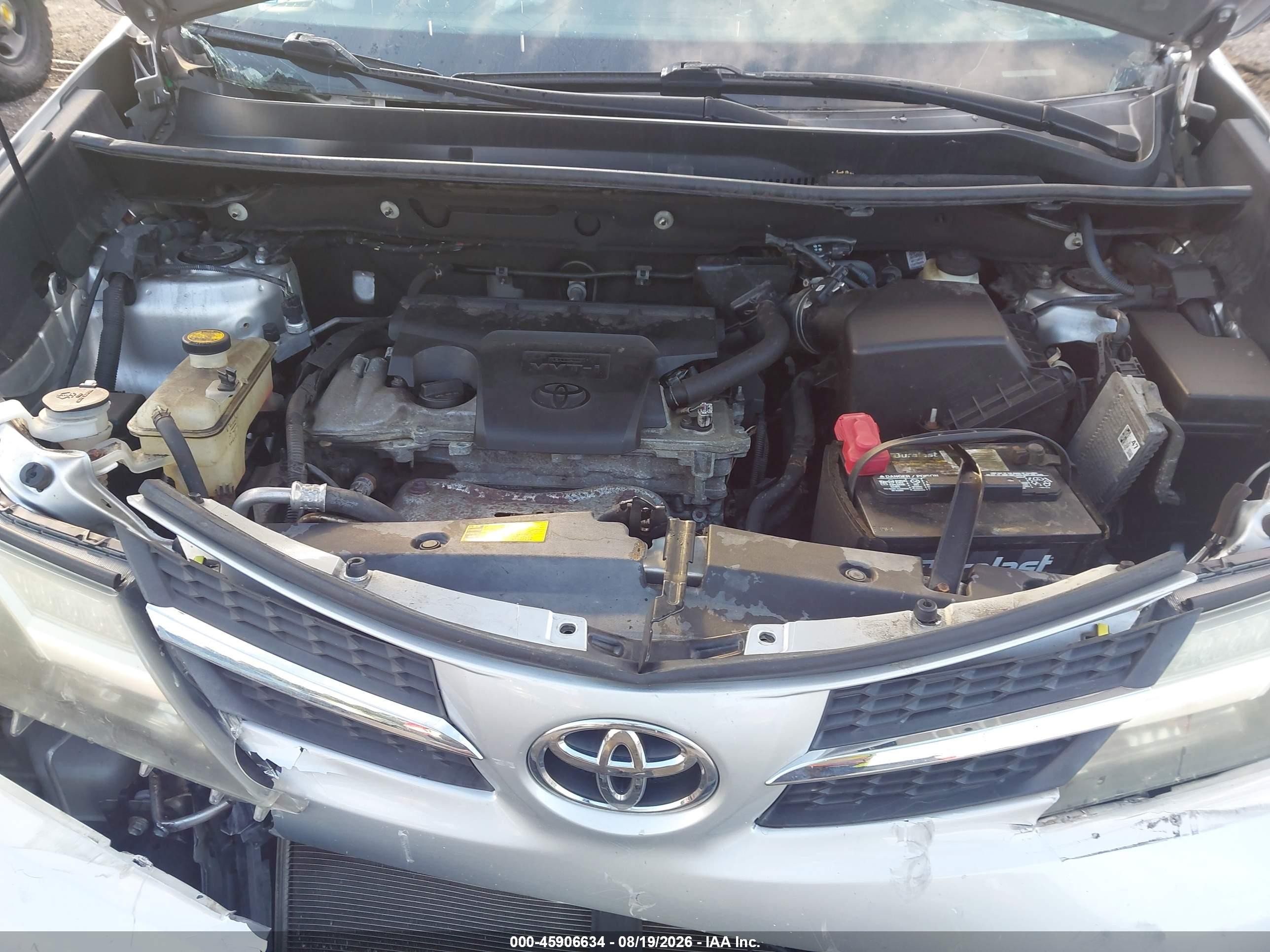 2015 Toyota Rav4 Xle Silver vin: 2T3RFREV0FW375728