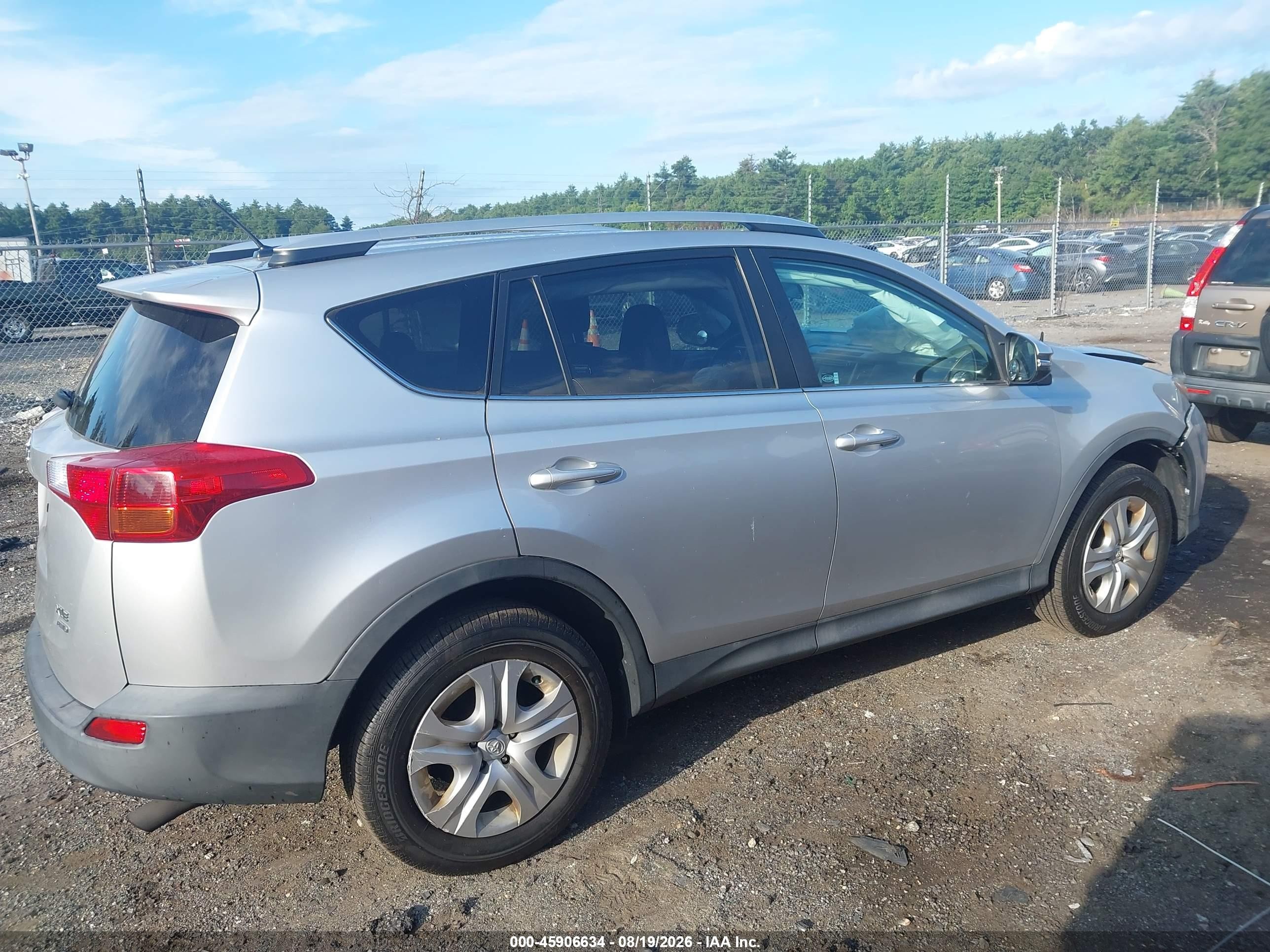 2015 Toyota Rav4 Xle Silver vin: 2T3RFREV0FW375728