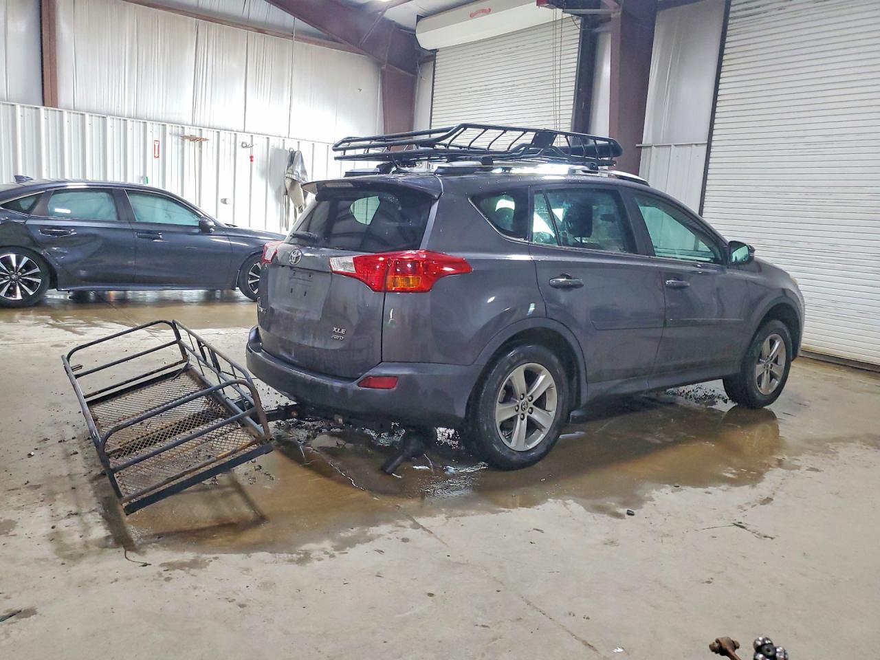2015 Toyota Rav4 Xle Gray vin: 2T3RFREV0FW380105