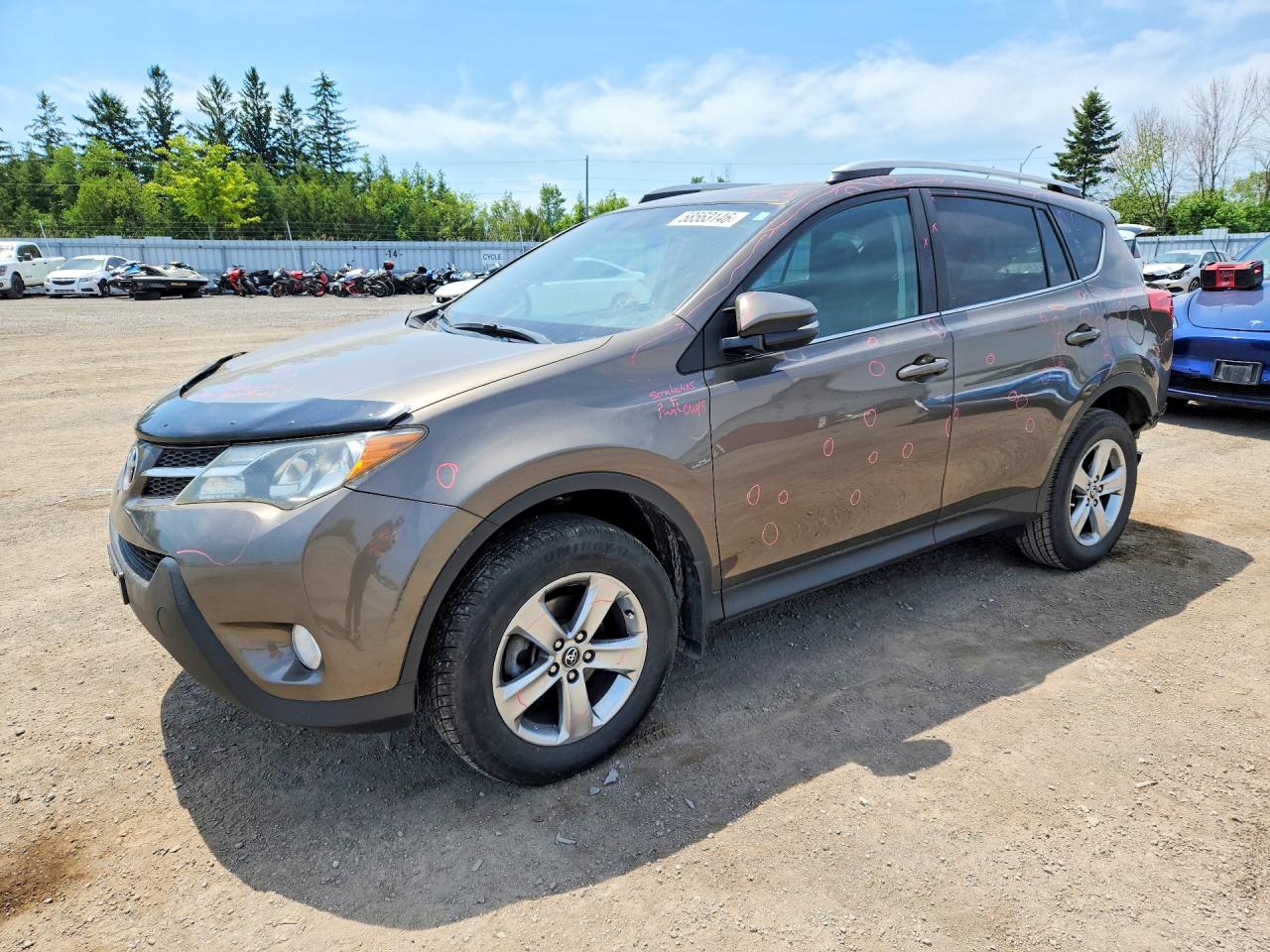 2015 Toyota Rav4 Xle Tan vin: 2T3RFREV0FW383991