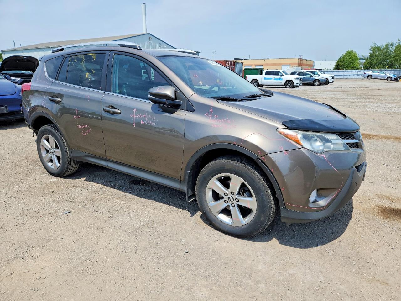 2015 Toyota Rav4 Xle Tan vin: 2T3RFREV0FW383991