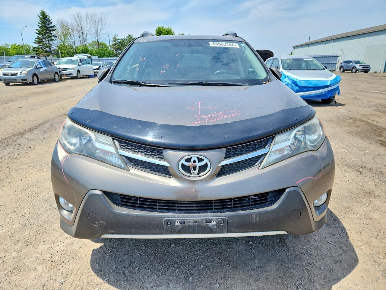 2015 Toyota Rav4 Xle Tan vin: 2T3RFREV0FW383991