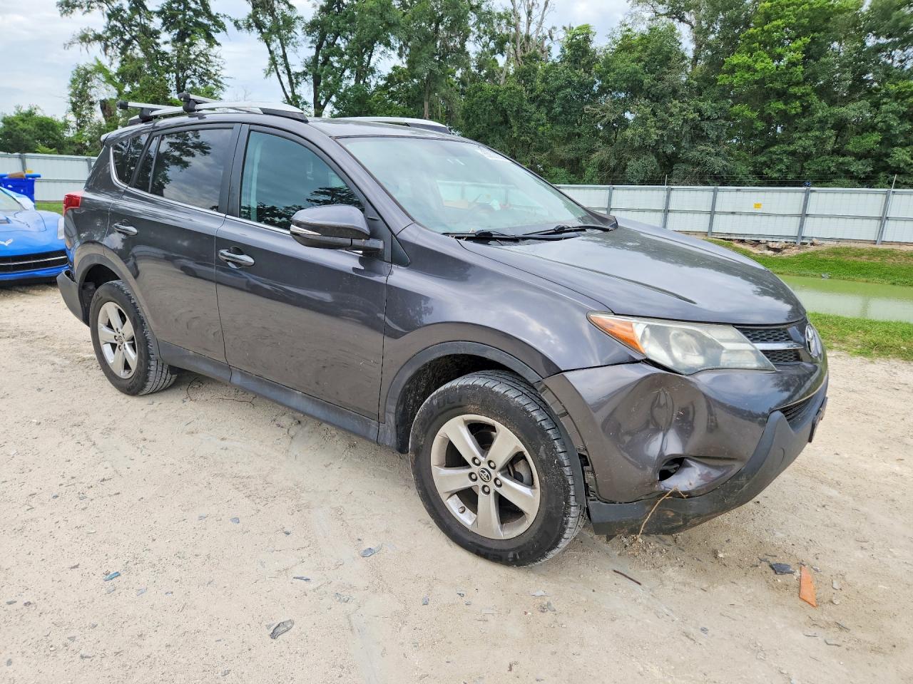 2015 Toyota Rav4 Xle Gray vin: 2T3RFREV0FW388530