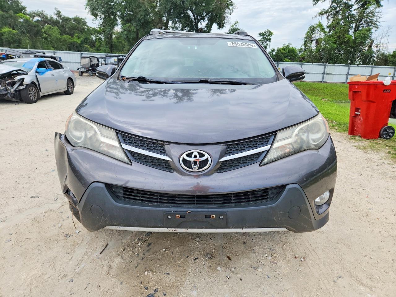 2015 Toyota Rav4 Xle Gray vin: 2T3RFREV0FW388530