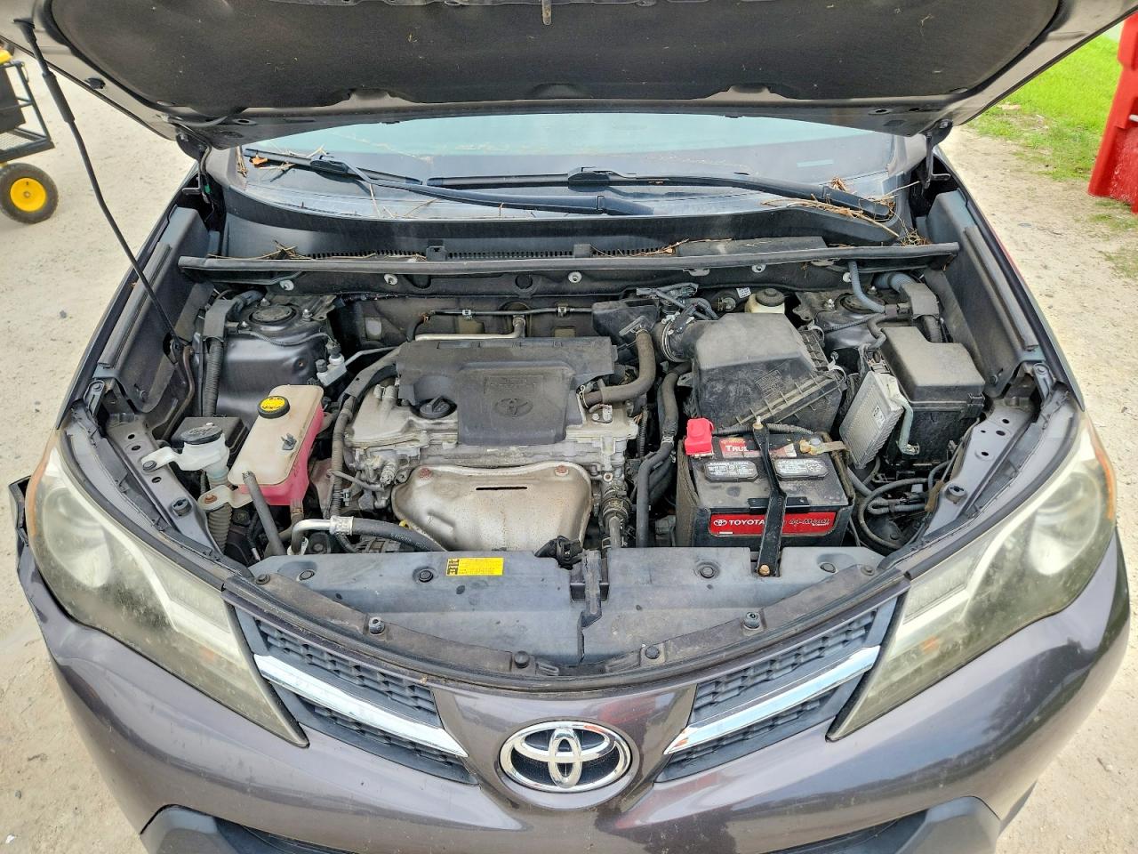2015 Toyota Rav4 Xle Gray vin: 2T3RFREV0FW388530