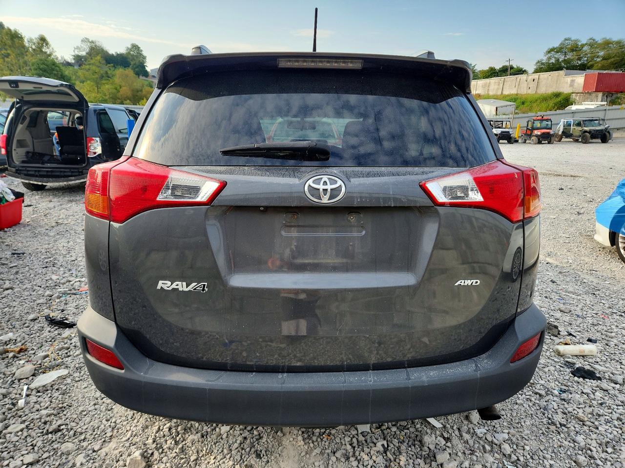 2013 Toyota Rav4 Xle Gray vin: 2T3RFREV1DW029796