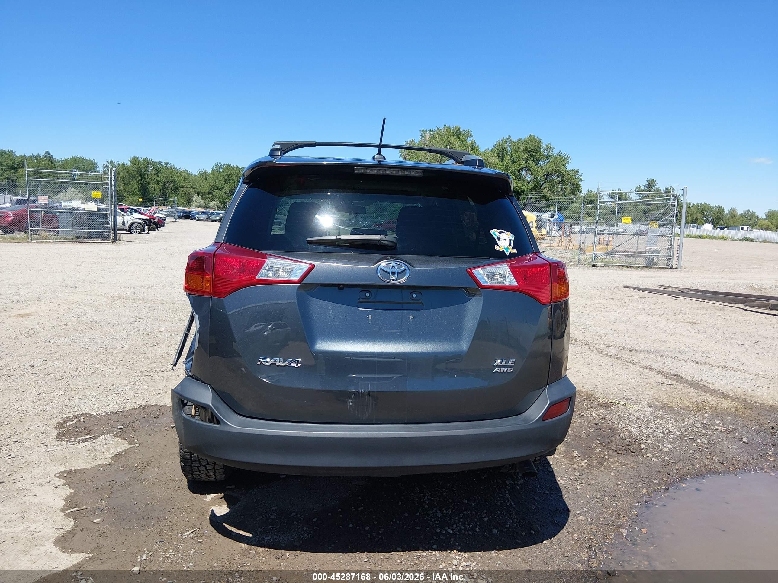 2013 Toyota Rav4 Xle Gray vin: 2T3RFREV1DW038756