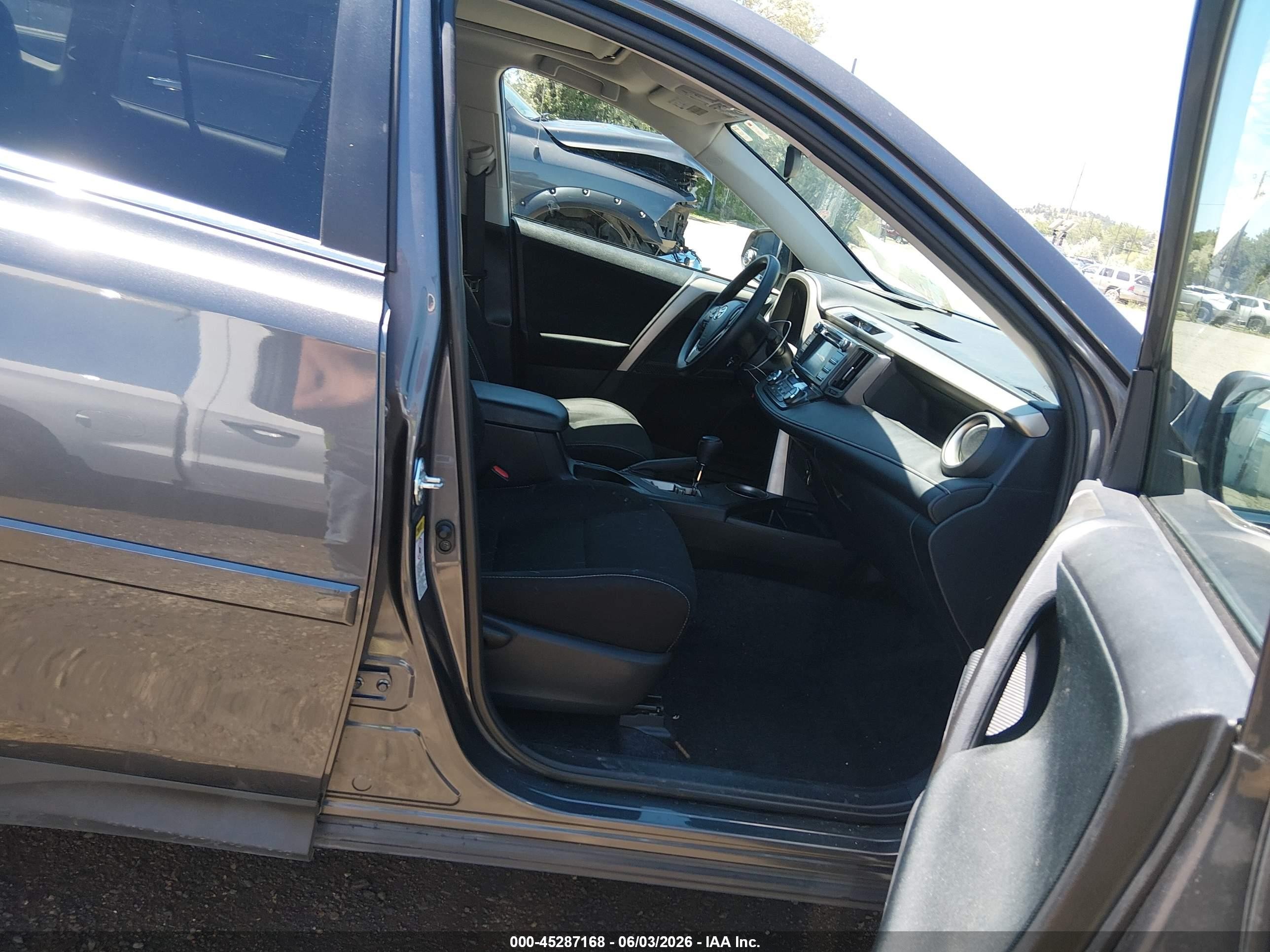 2013 Toyota Rav4 Xle Gray vin: 2T3RFREV1DW038756