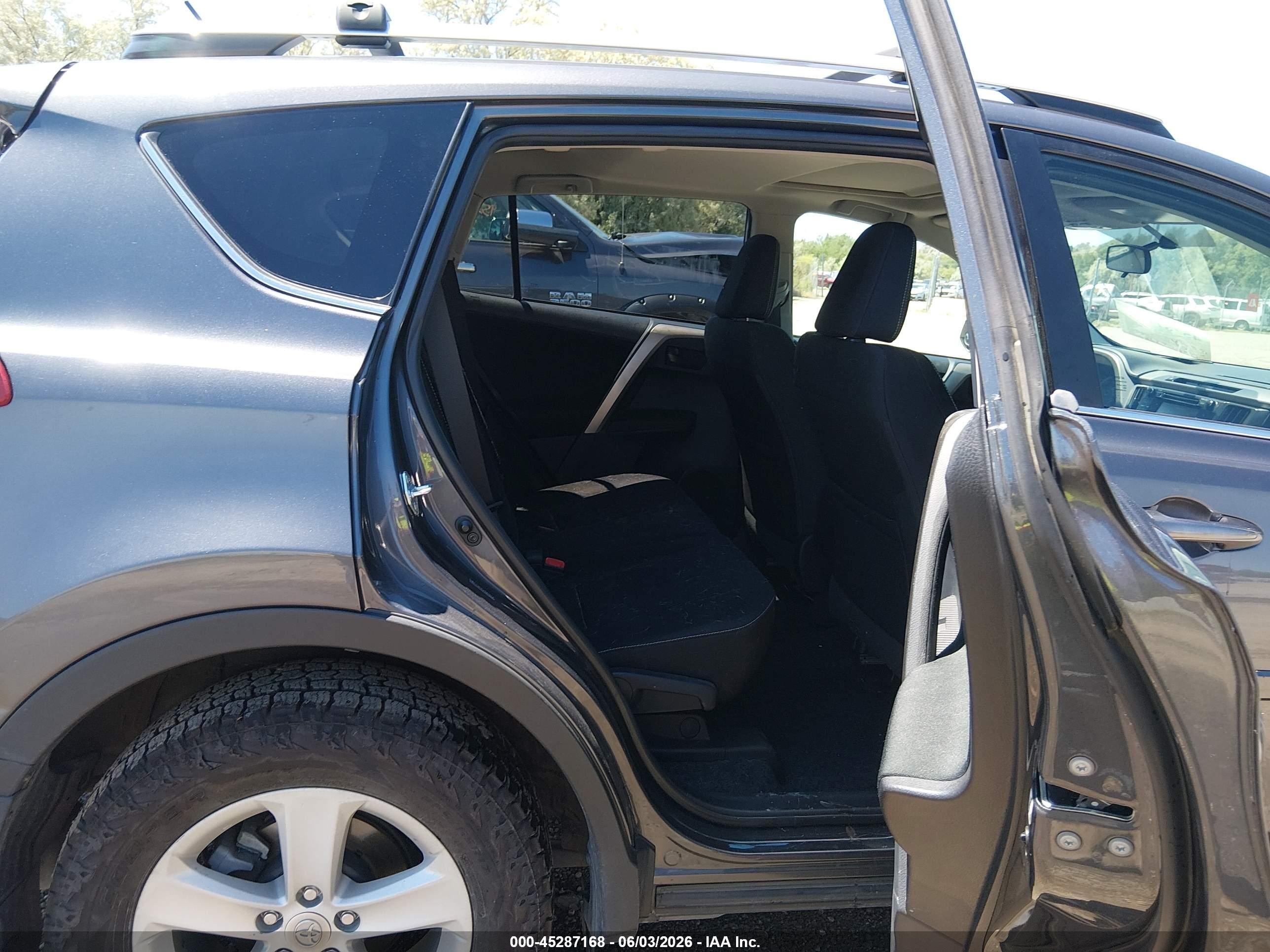 2013 Toyota Rav4 Xle Gray vin: 2T3RFREV1DW038756
