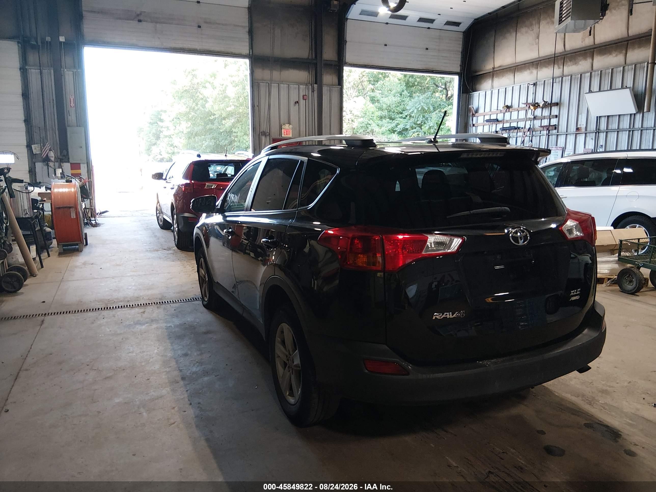 2013 Toyota Rav4 Xle Black vin: 2T3RFREV1DW040524