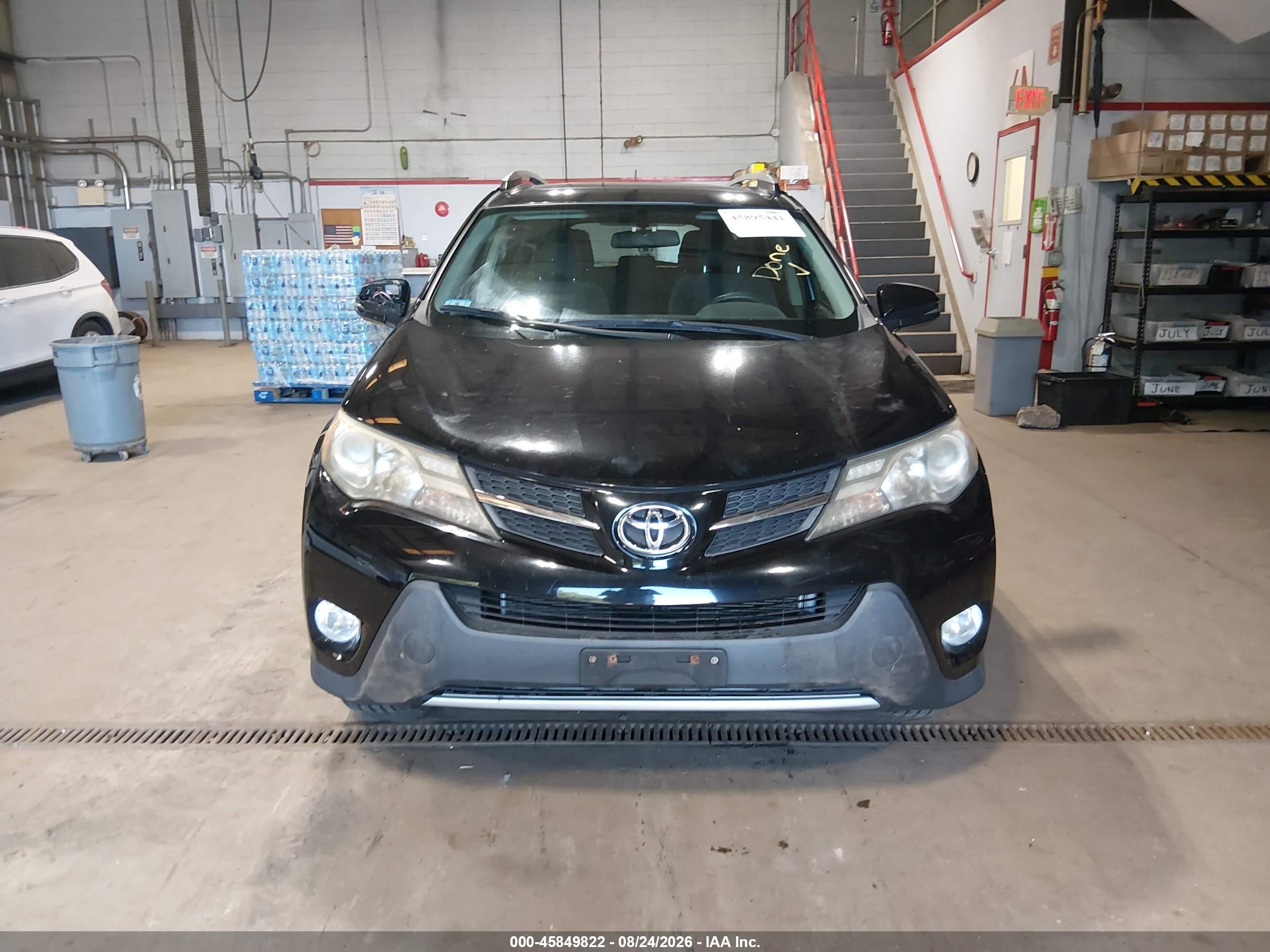 2013 Toyota Rav4 Xle Black vin: 2T3RFREV1DW040524