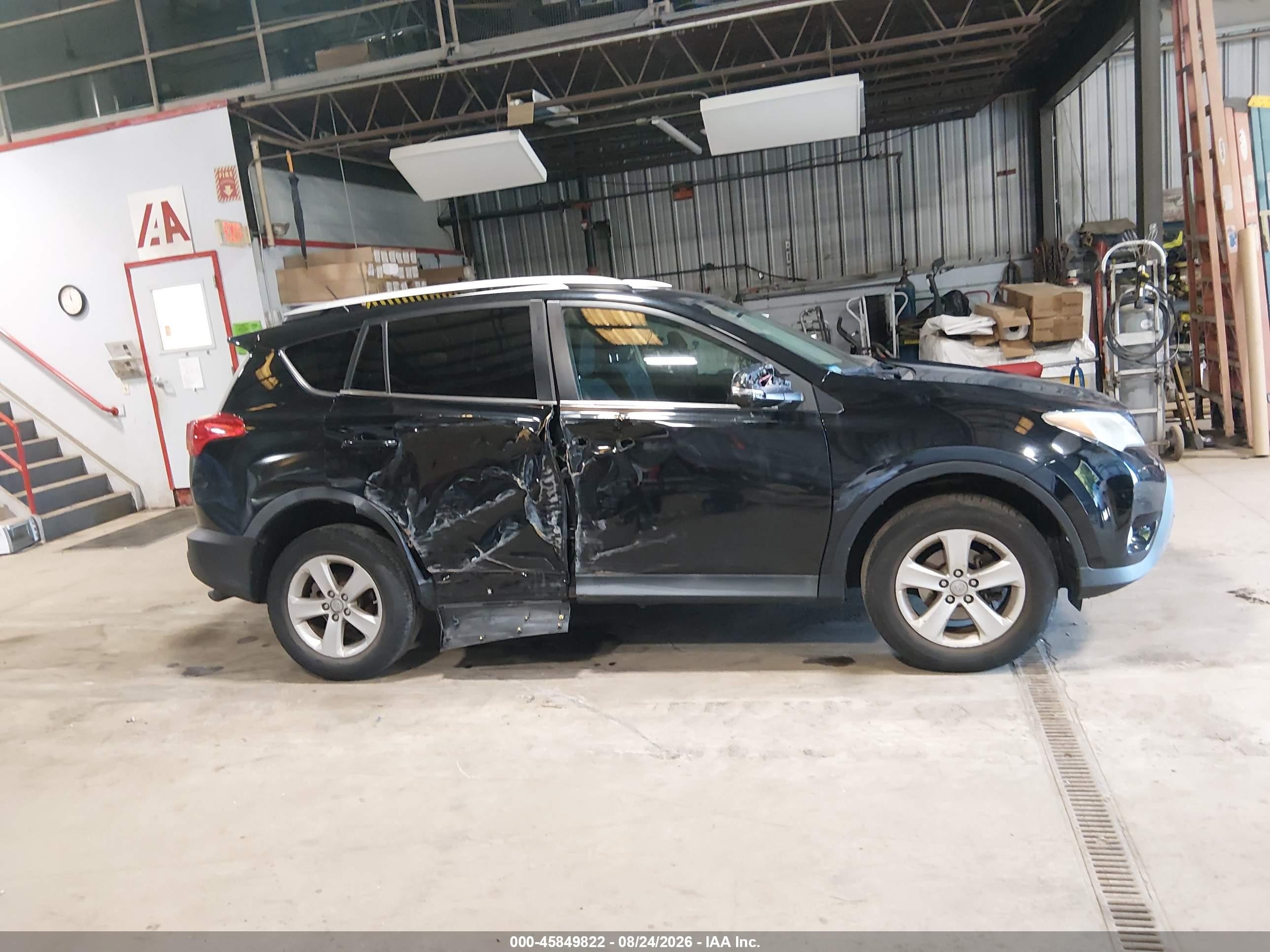 2013 Toyota Rav4 Xle Black vin: 2T3RFREV1DW040524