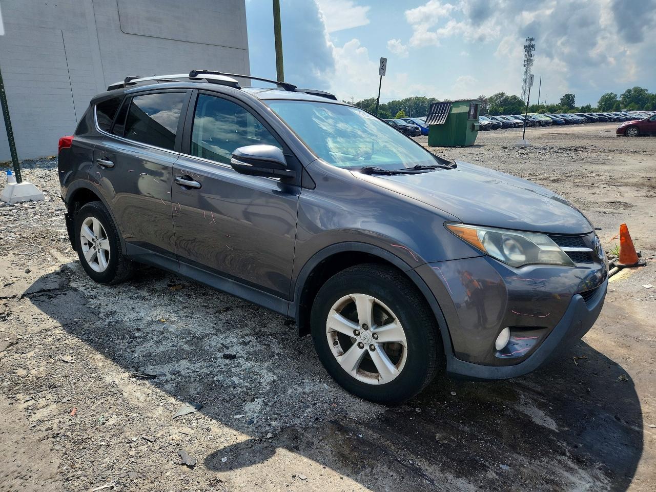 2013 Toyota Rav4 Xle Gray vin: 2T3RFREV1DW041219