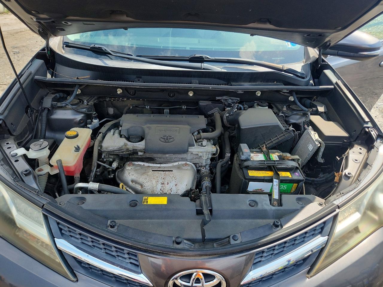 2013 Toyota Rav4 Xle Gray vin: 2T3RFREV1DW041219