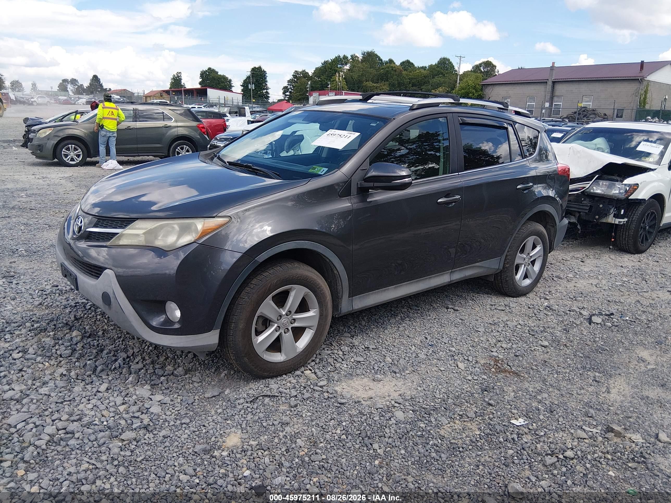 2013 Toyota Rav4 Xle Pewter vin: 2T3RFREV1DW043245