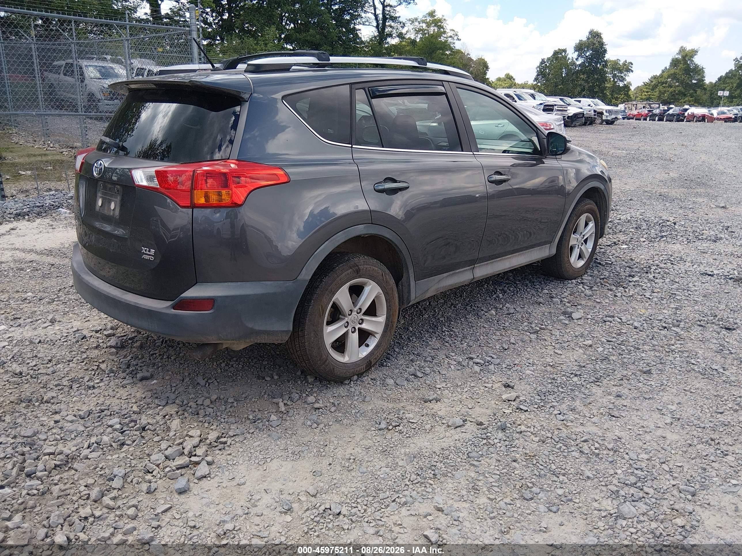 2013 Toyota Rav4 Xle Pewter vin: 2T3RFREV1DW043245