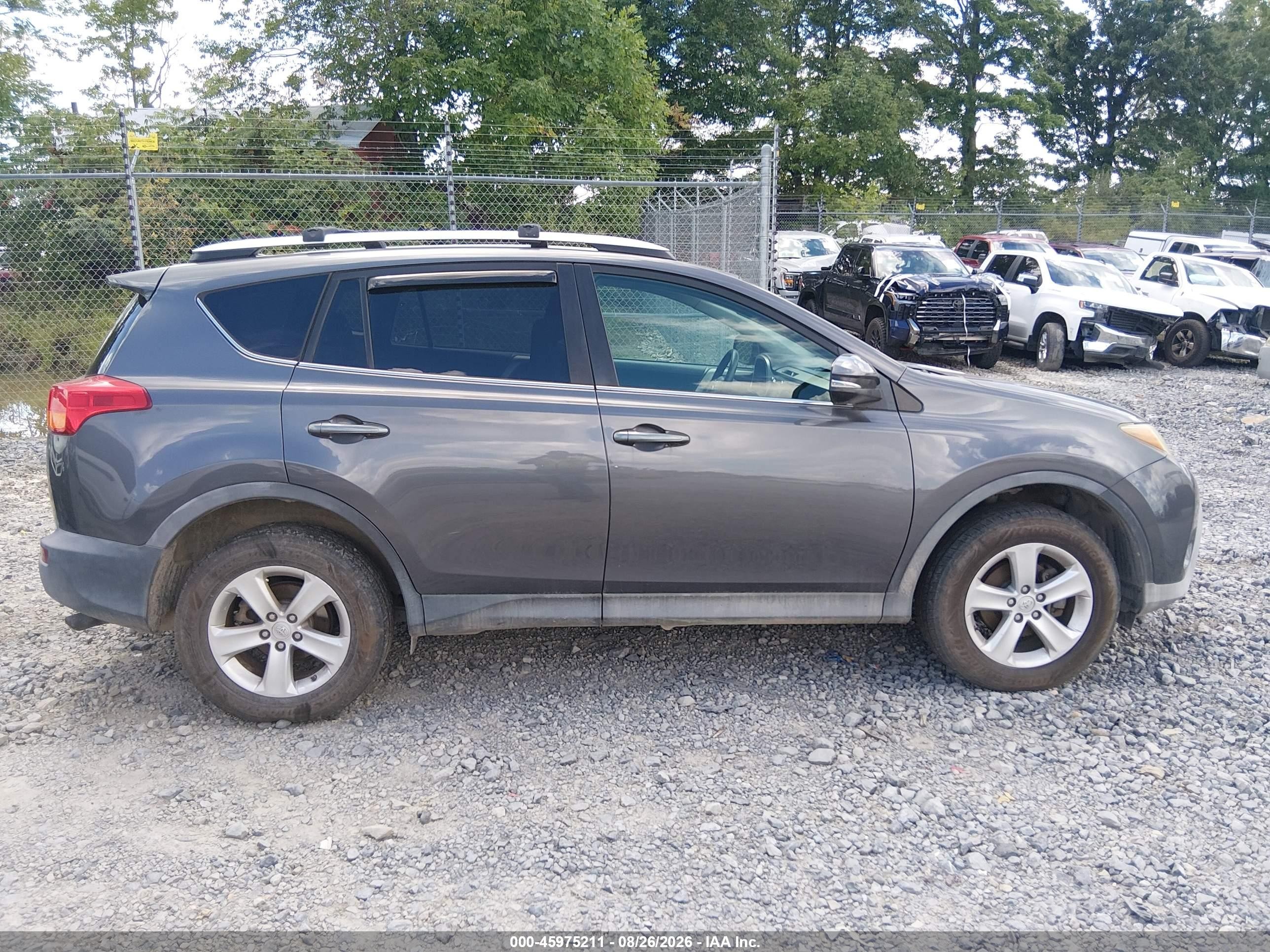 2013 Toyota Rav4 Xle Pewter vin: 2T3RFREV1DW043245