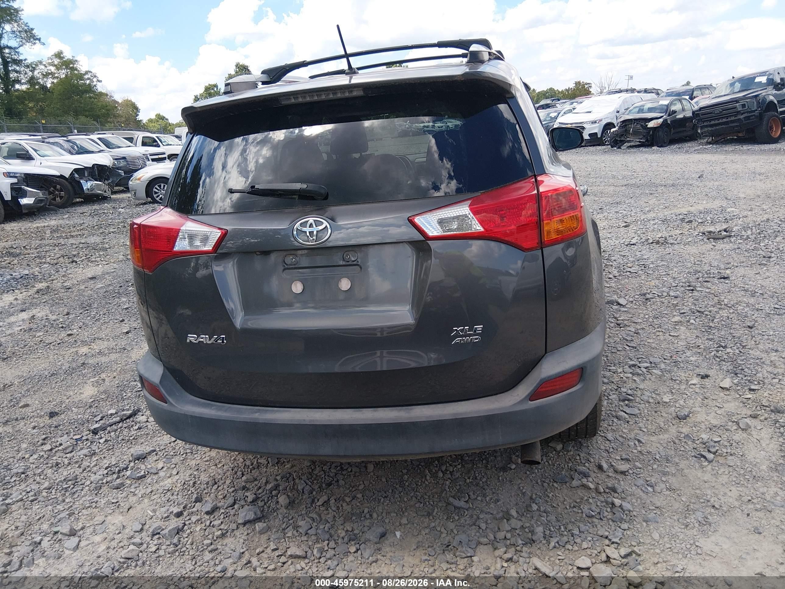 2013 Toyota Rav4 Xle Pewter vin: 2T3RFREV1DW043245