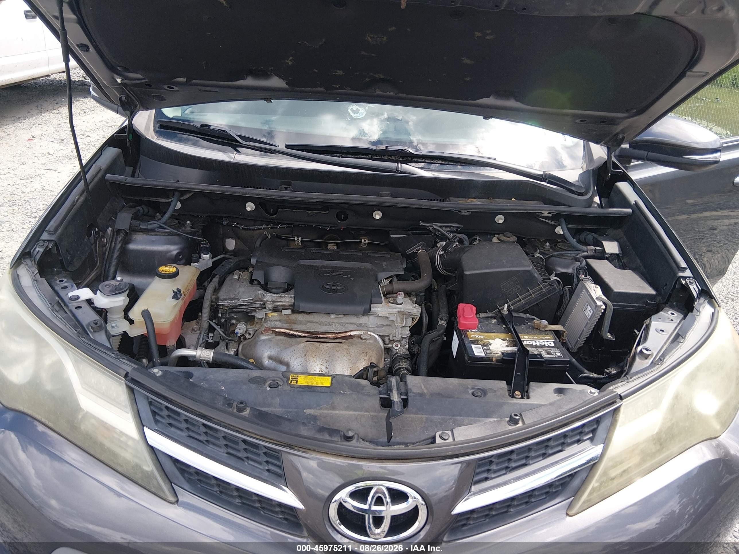 2013 Toyota Rav4 Xle Pewter vin: 2T3RFREV1DW043245