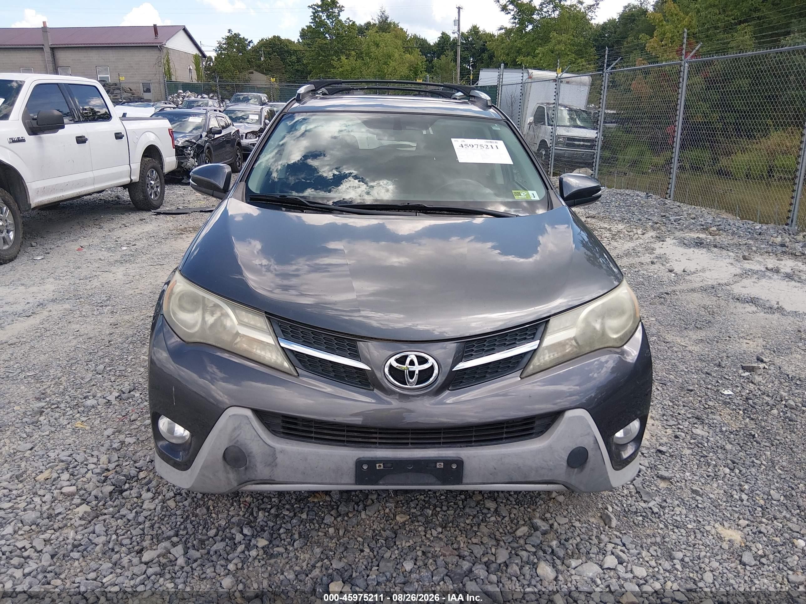 2013 Toyota Rav4 Xle Pewter vin: 2T3RFREV1DW043245