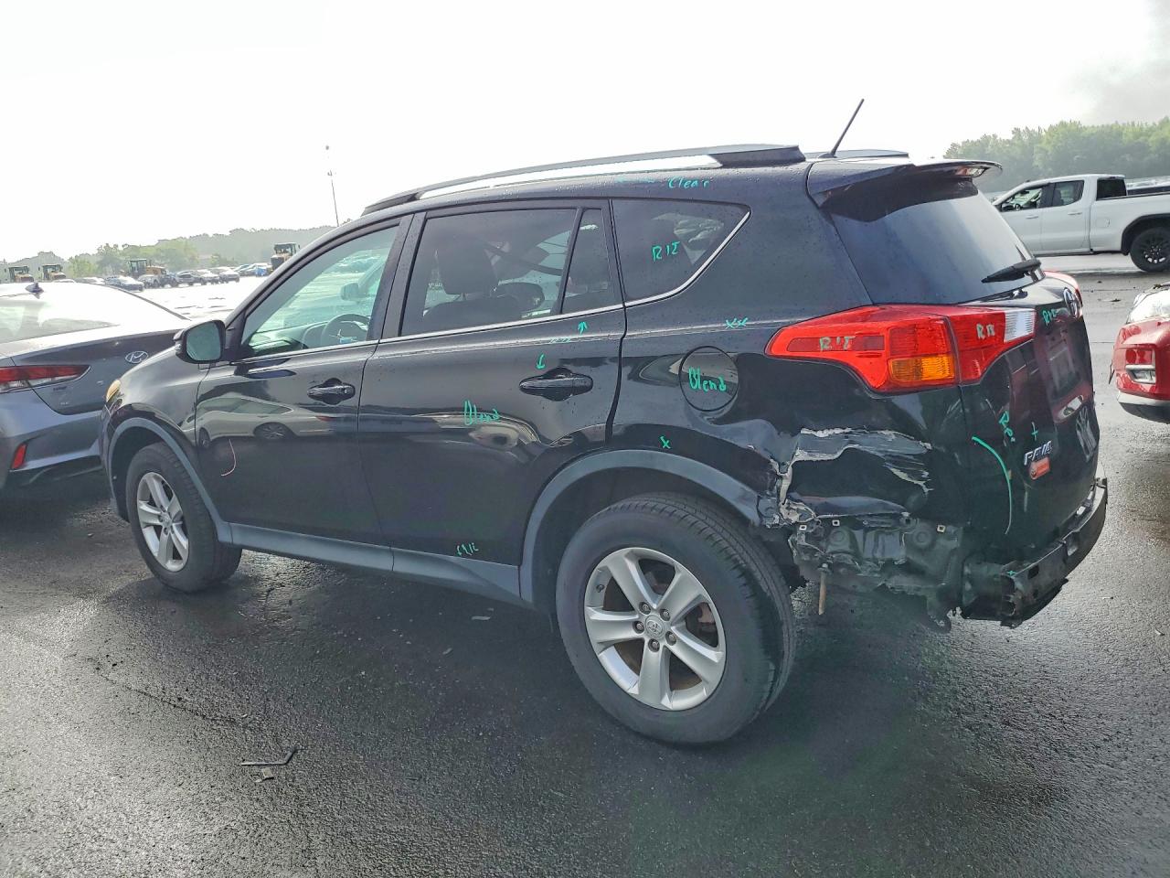2013 Toyota Rav4 Xle Black vin: 2T3RFREV1DW100608